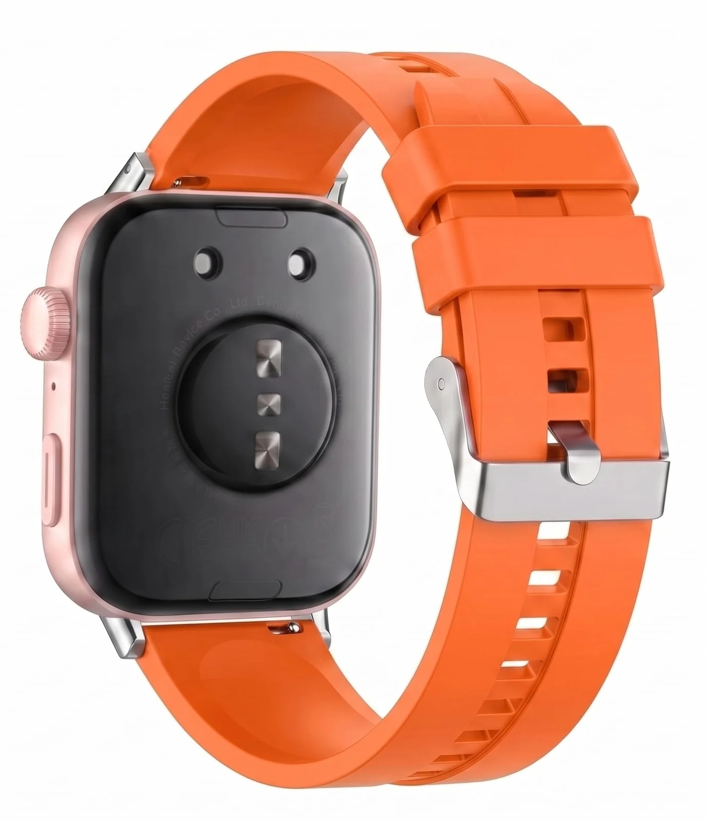 MOBIGON Soft TPU Silicone Sport Strap for Huawei Watch Fit 3 / 4 / 4 Pro / 5 / 5 Pro, Orange