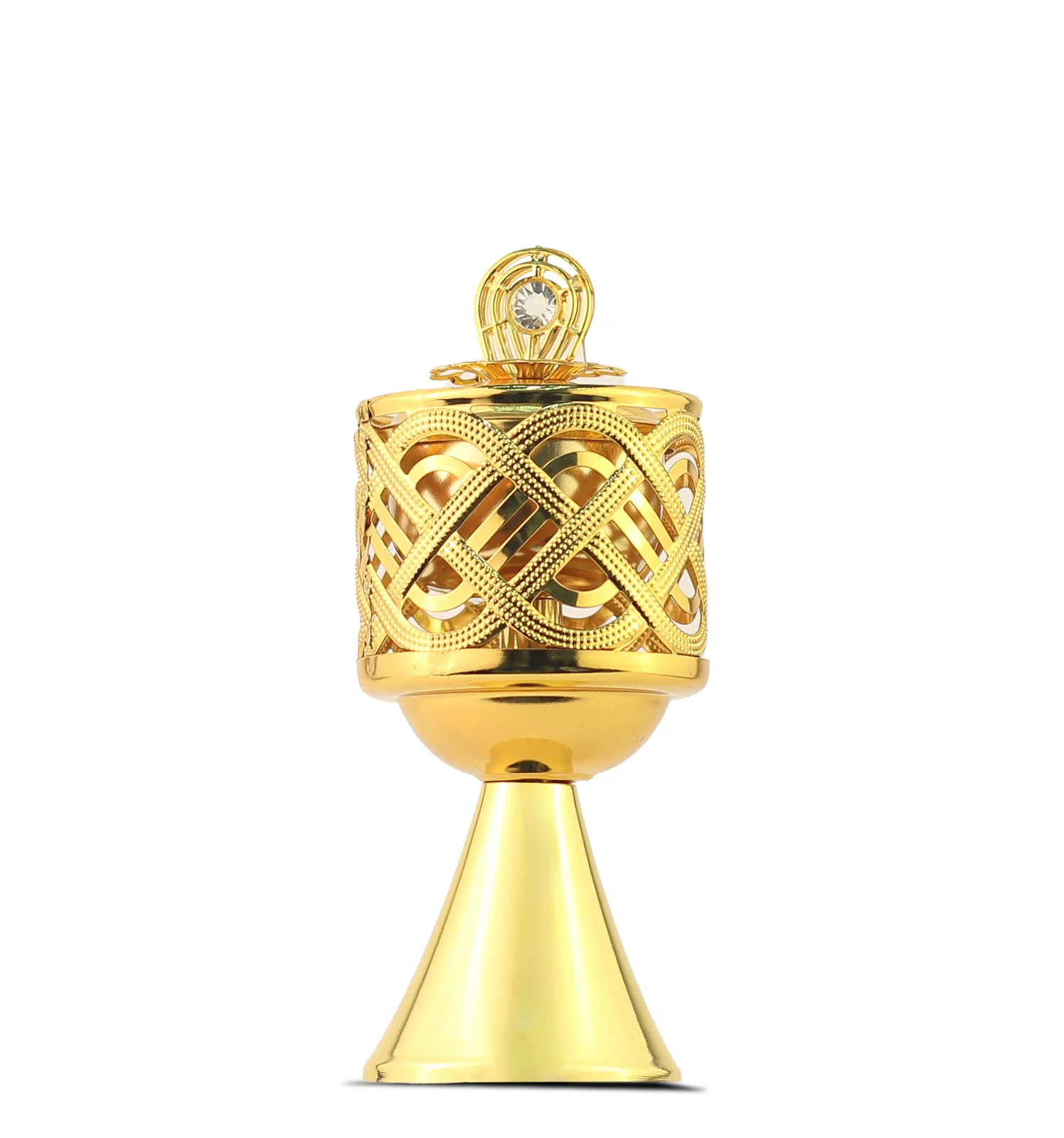Mobigon Charcoal Incense Burner, Bakhoor Burner, Oud Frankincense Incense Burner, Vintage Arabic Burner, Suitable For Arabian Oud, Yoga, Spa and Aromatherapy, Office & Home Decor - Style 35