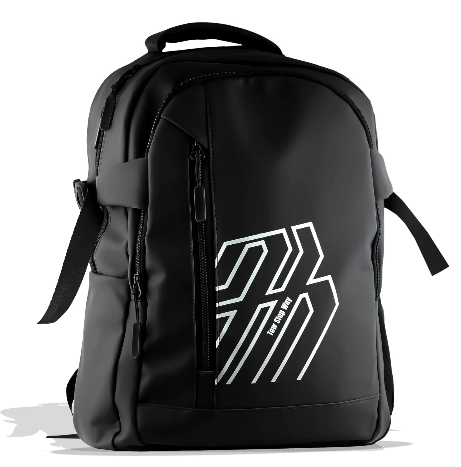 Mobigon Origon Sport Laptop Backpack 15.6 Inch – Casual & Travel Laptop Bag with USB Port, Anti-Theft Pocket, Lightweight & Waterproof Backpack for College, Work, Gym, and Daily Use - Black