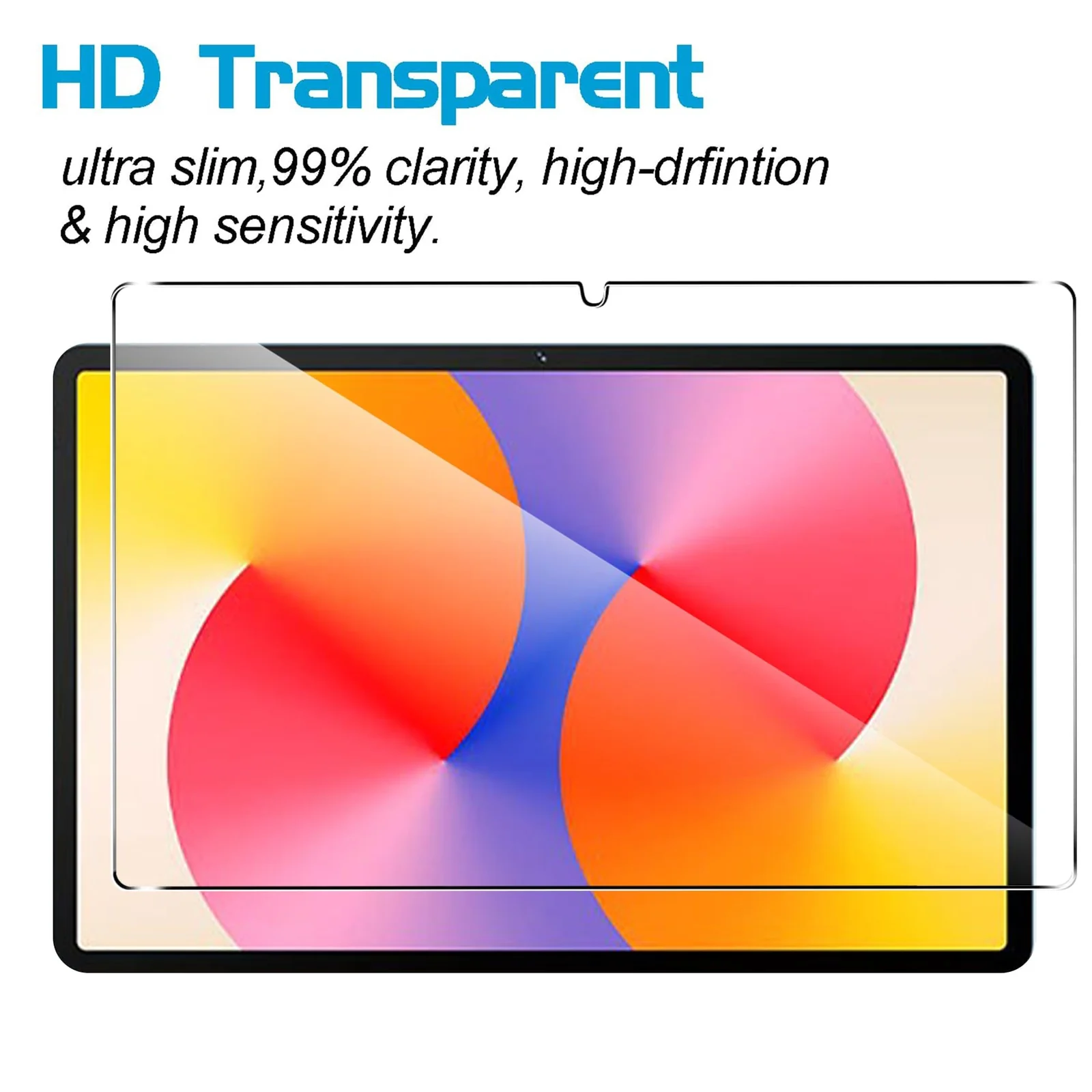 "DL3 Mobilak Screen Protector For Huawei MatePad SE 11"" 2024 Tempered Glass Film [HD Crystal ] [Easy Installation] [Scratch Resistant] [9H Hardness] - Clear"