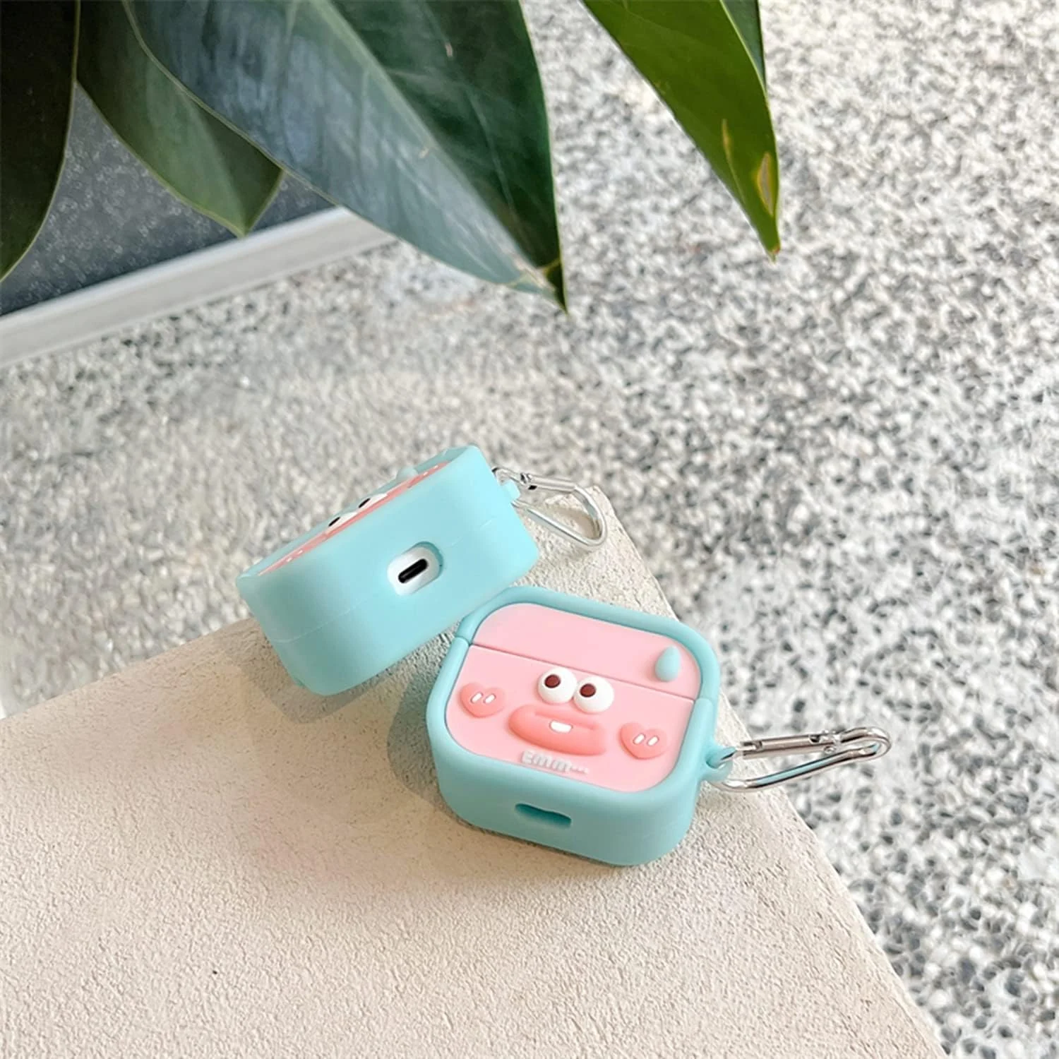 DL3 Mobilak For AirPods Pro Case Soft Silicone Shockproof Cover for Apple AirPods Pro, New 3D Cute Cartoon Creative Fun Case Skin with Keychain Design for AirPods Pro Charging Case 2019 - Style 16