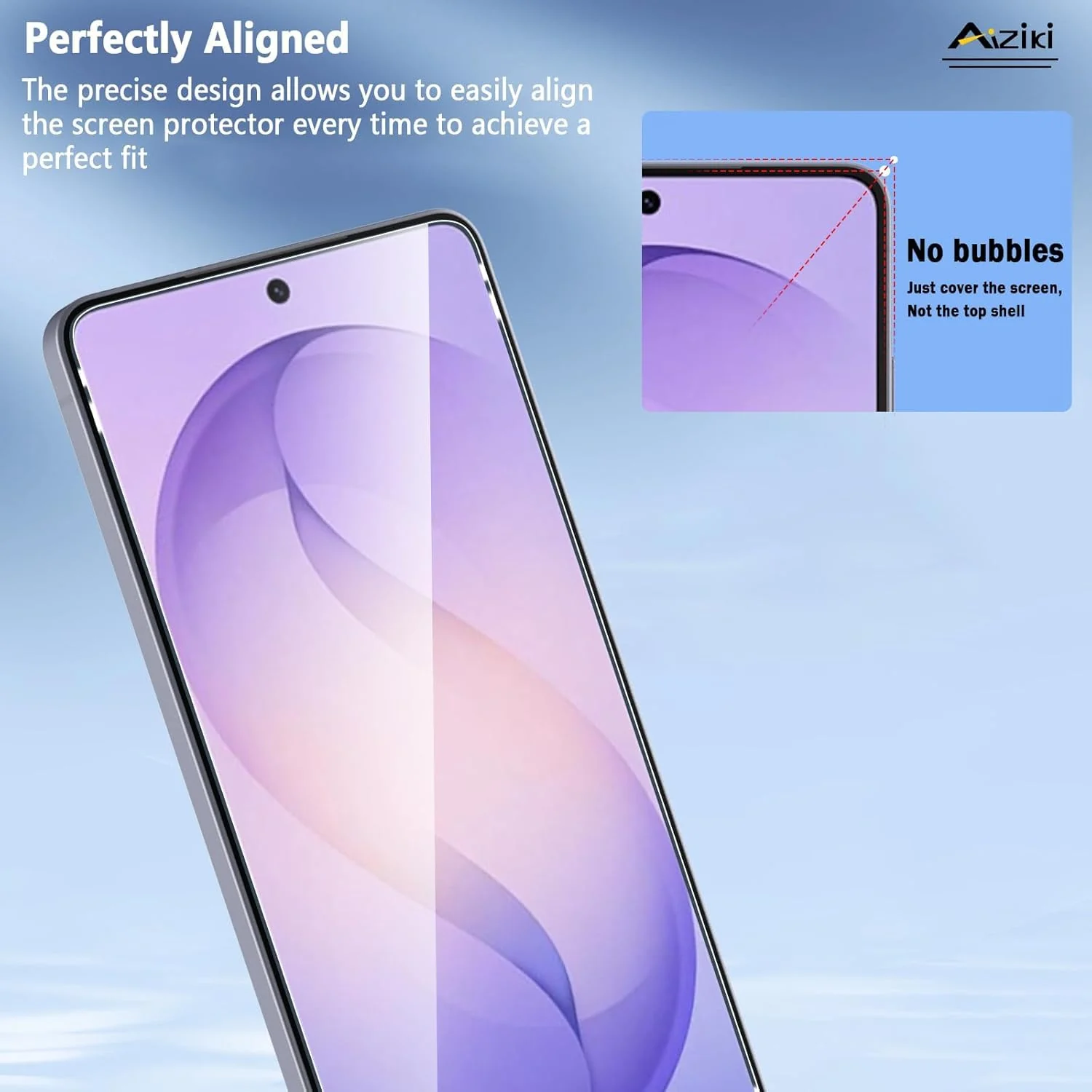 Mobigon Screen Protector for Samsung Galaxy S26, Tempered Glass Screen Saver Premium HD Protective, Scratch Resistant, NO-Bubble, 9H Hardness, Full Coverage Film - Clear