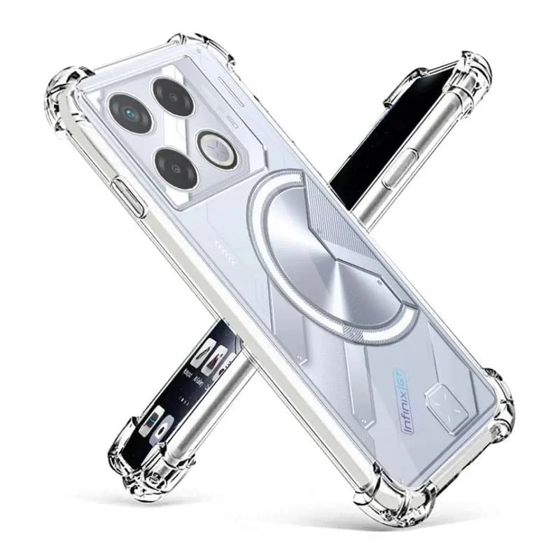 DL3 Mobilak Clear TPU Case for Infinix GT 10 Pro, Camera protection, Shock-absorbing protection, Scratch-resistant surface - Clear