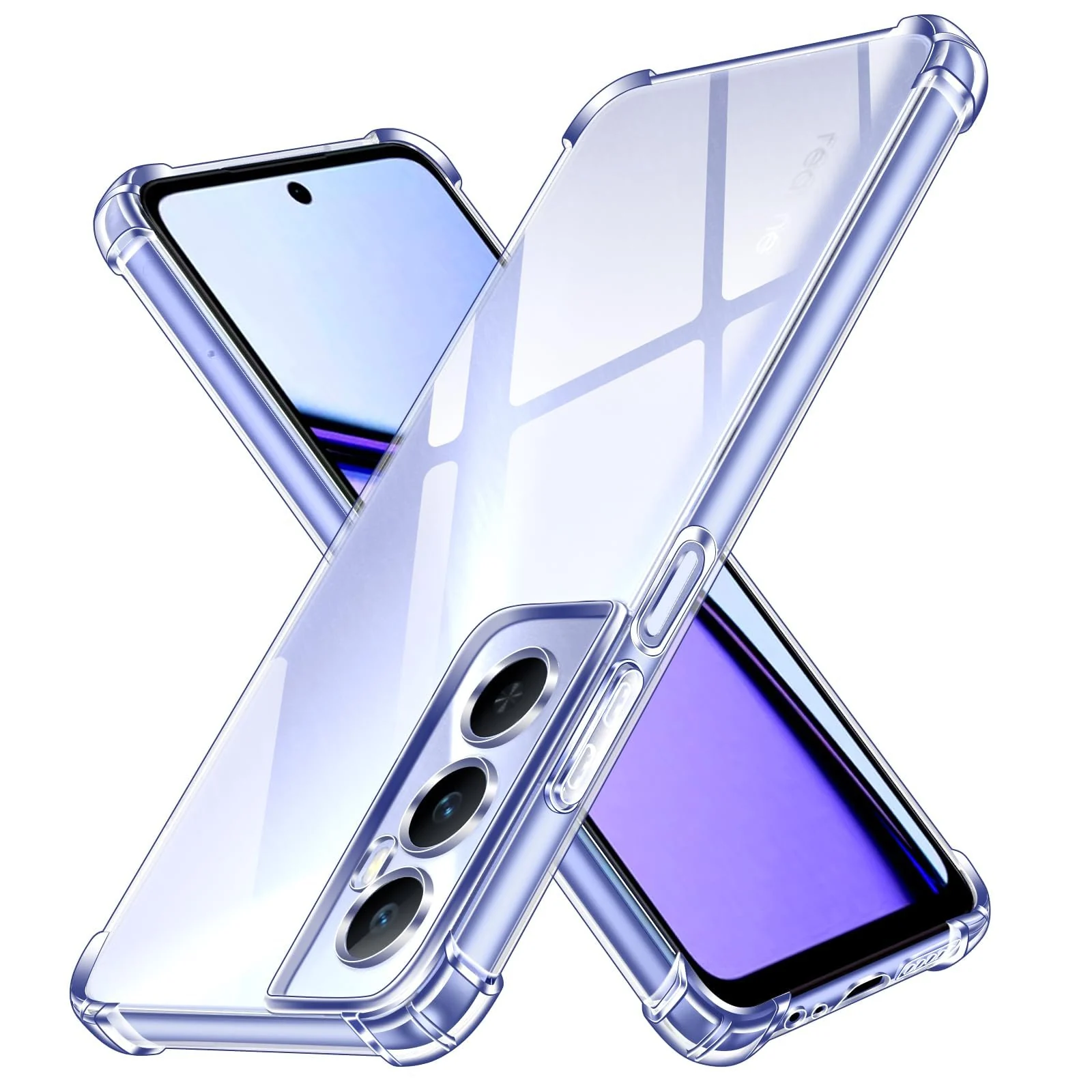 DL3 Mobilak Clear TPU Protective Case for realme C65 4G / realme C65 4G with Camera Protection and Shockproof Design - Clear