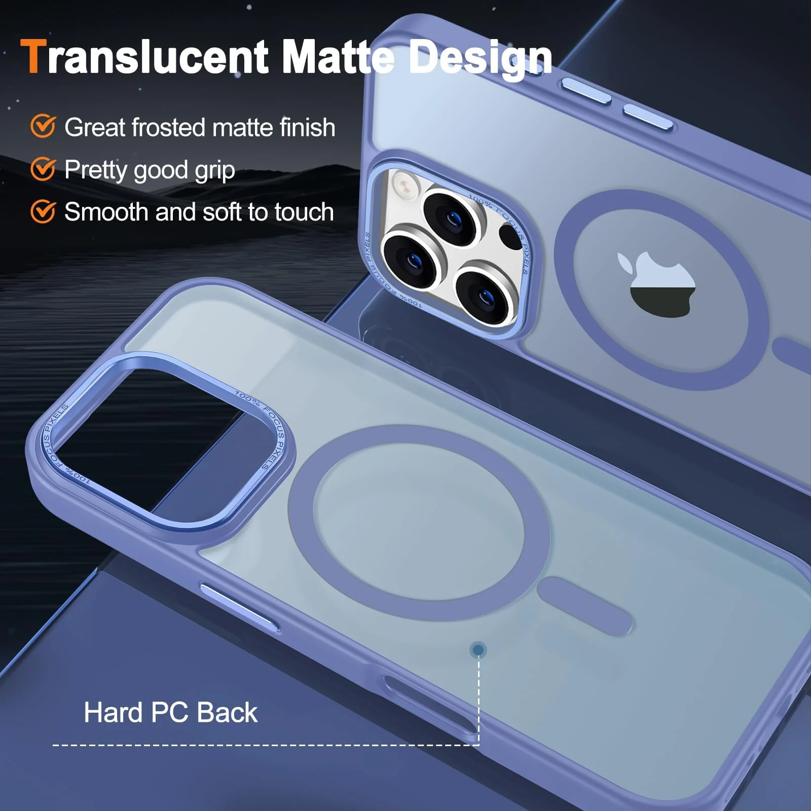 DL3 MOBILAK Protective Phone Case for Apple iPhone 16 Pro Max - Light Blue