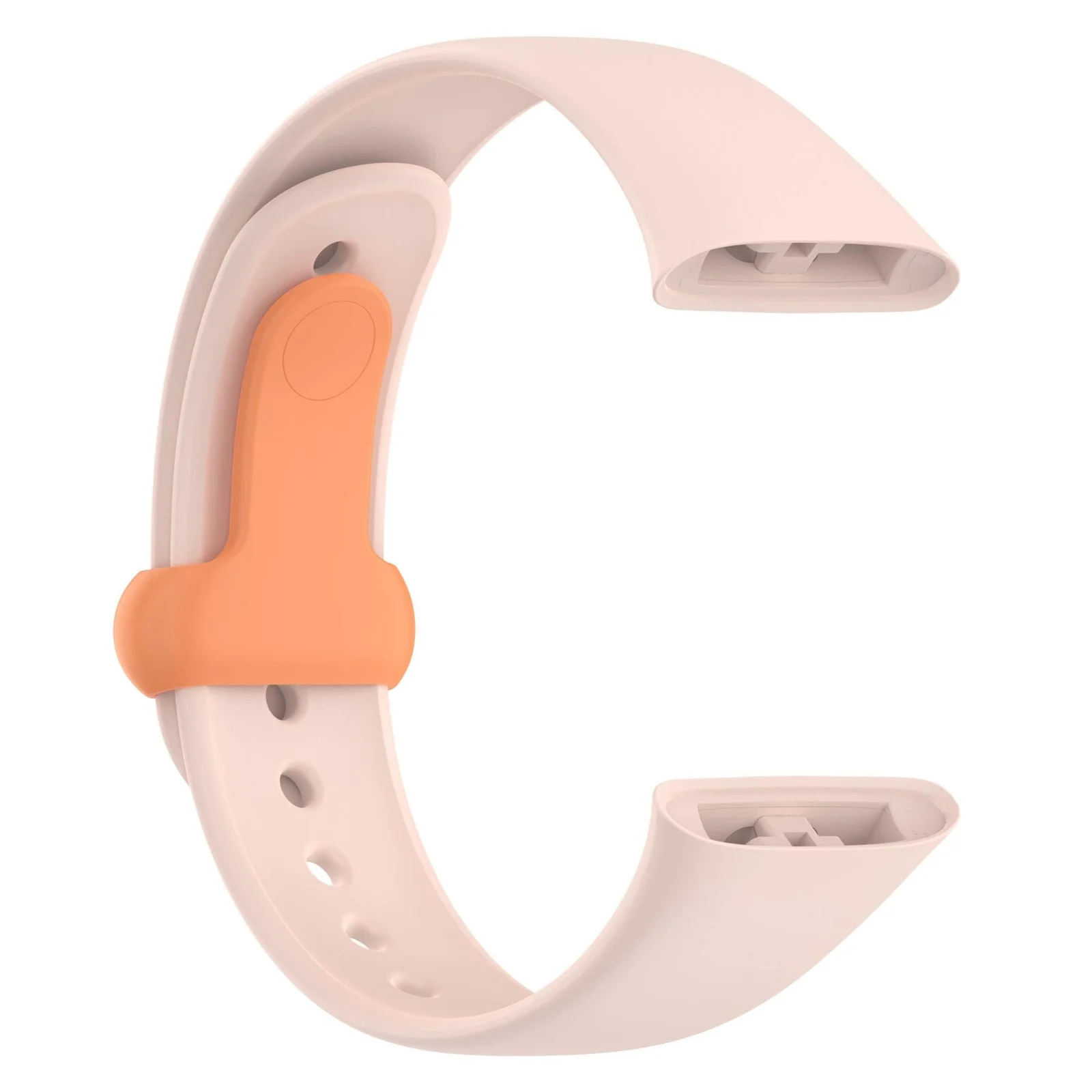 DL3 Mobilak Strap for Xiaomi Redmi Watch 3 Only, Soft Silicone Watch Band with Secure Buckle, Sport Replacement Wristband Bracelet Strap for Men & Women - Pink