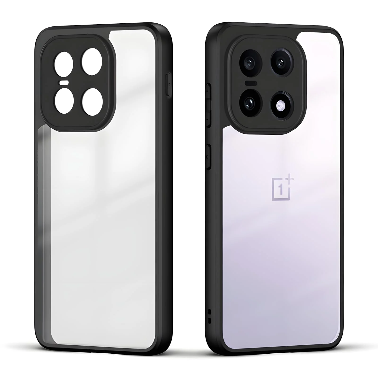 DL3 Mobilak Clear TPU Case for OnePlus 15 5G, Camera protection, Shock-absorbing protection, Scratch-resistant surface - Black