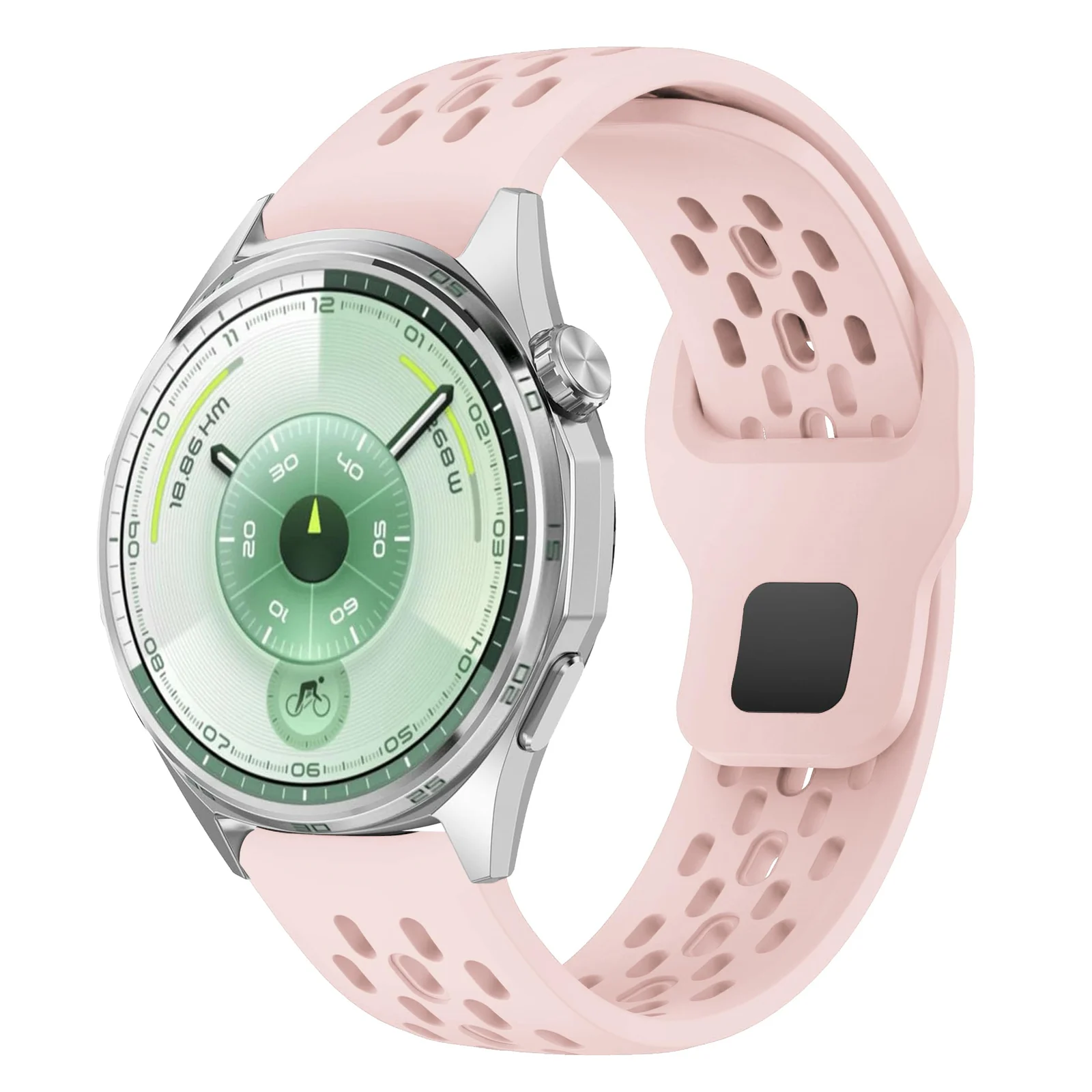 DL3 Mobilak 22mm Breathable Sport Band for Xiaomi Redmi Watch 5 Lite/5 Active/Samsung Galaxy Watch 3 45mm/Watch 46mm/Gear S3/Huawei watch GT6 GT5 GT4 GT3 GT2 (46MM)/GT2E/GT 3 Pro/GT 5 Pro, Soft Silicone Strap