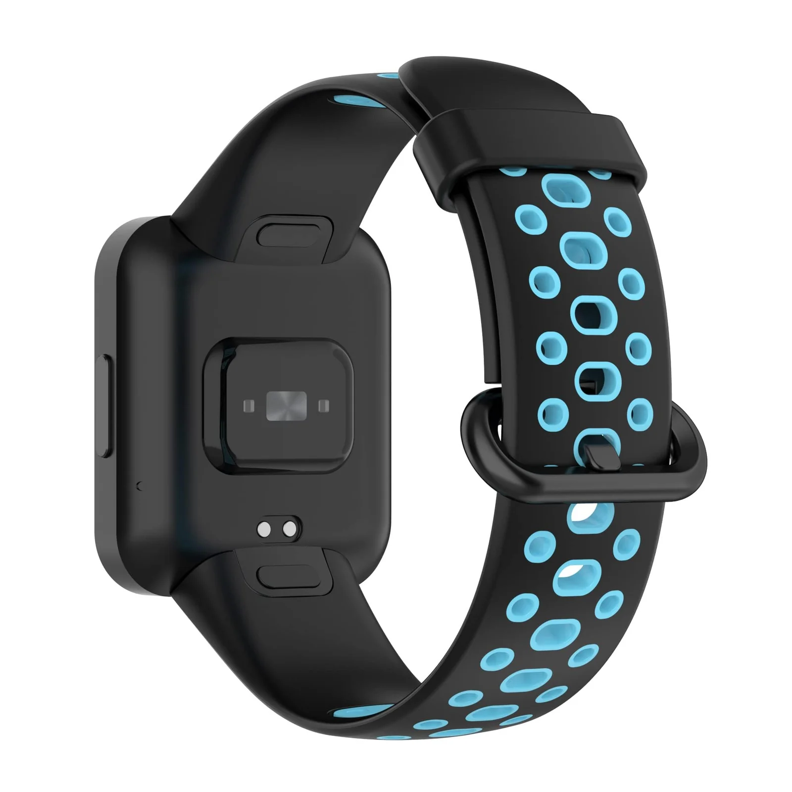 Dl3 Mobilak Strap Compatible with Xiaomi Redmi Watch 2 Lite/Poco Watch/Redmi 2/Horloge 2 - Soft Replacement Sport Silicone Strap (Deep Blue)