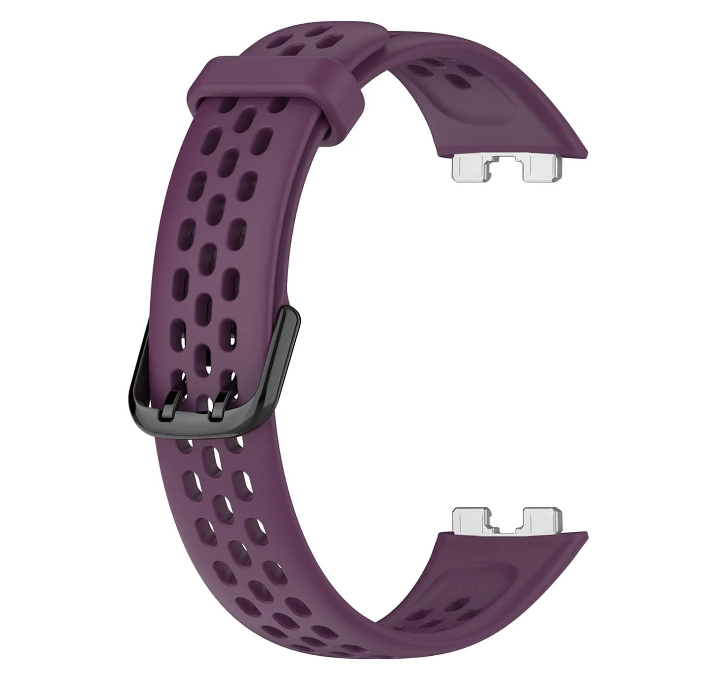 DL3 Mobilak Strap for HUAWEI Band 9 / HUAWEI Band 8 Replacement Band, Silicone Belt, Soft, Waterproof, Sweatproof, Easy to Put on and Take Off, HUAWEI Band 8/Band 9 Replacement Strap, Sport Band - Purple