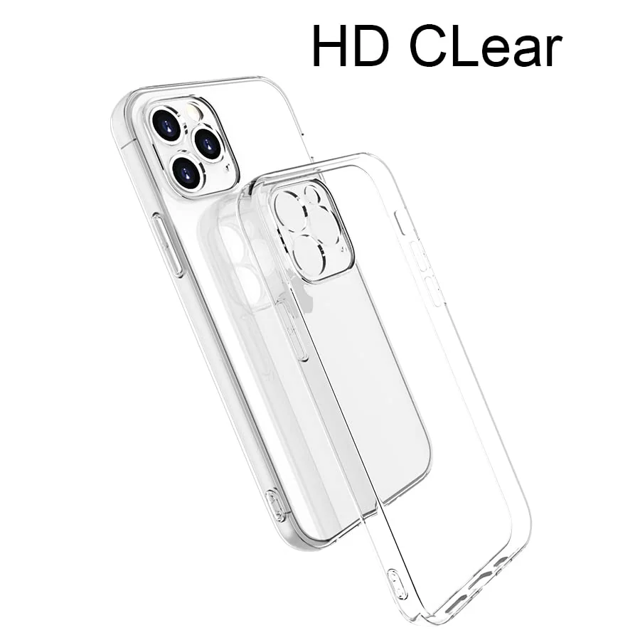 DL3 Mobilak Case Compatible with iPhone 14 Pro Max (6.7 inche) Case Crystal Soft TPU Gel Case Flexible Silicone Anti-Scratch Camera Protection TPU Cover - Clear