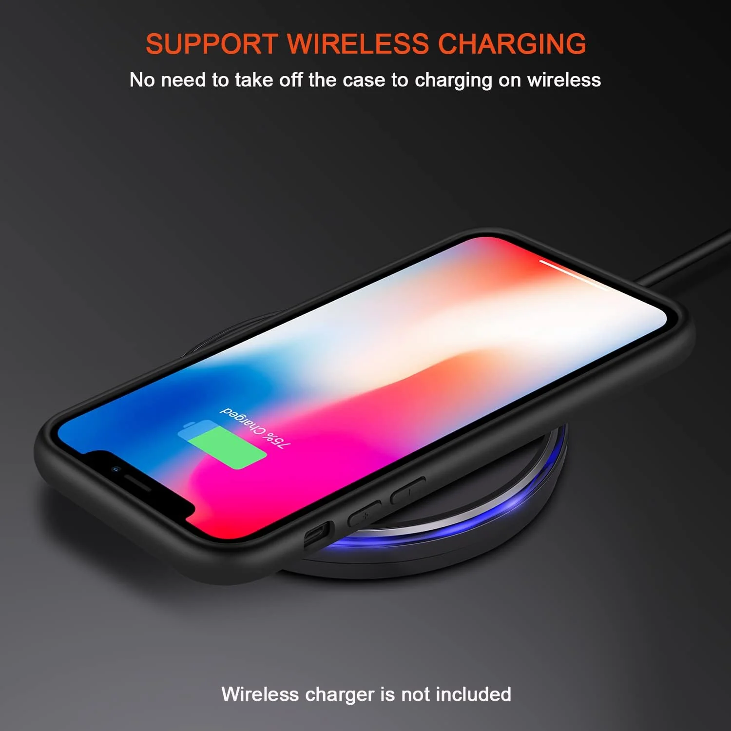 DL3 Mobilak Clear PC and TPU Protective Case for iPhone 11 with Shockproof Design and Anti-Yellowing Design - Black