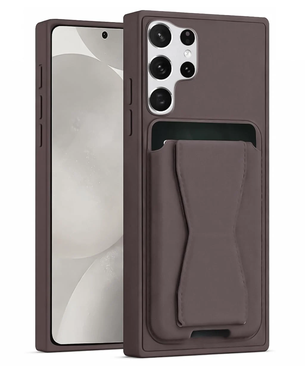 Samsung Galaxy S23 Ultra (6.8" — DL3 MOBILAK Leather Wallet Stand Phone Case for Samsung Galaxy S23 Ultra 6.8-Inch