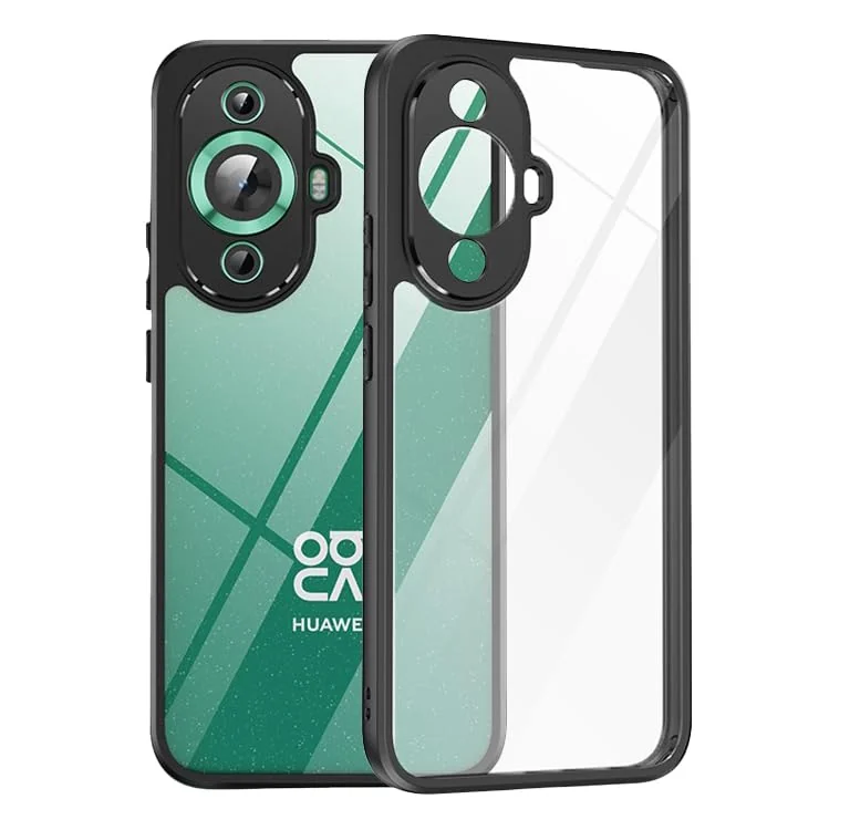 DL3 Mobilak Silicone Protective Case for Huawei Nova 11 / Huawei nova 12 Lite / Active, Camera protection, Shock-absorbing protection, Scratch-resistant surface - Black