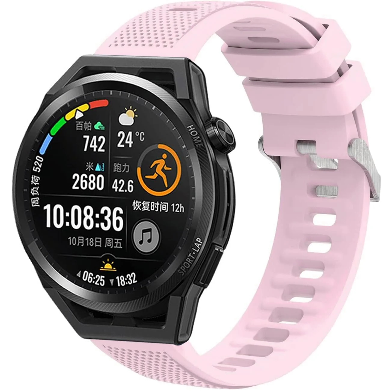 Xiaomi Redmi Watch 5 Lite / 5 Active — DL3 Mobilak Silicone Buckle Band 22MM Strap For Xiaomi Redmi Watch 5 Active/5 Lite/Samsung Galaxy Watch 3 45mm/Watch 46mm/Gear S3/For Huawei watch GT5 GT4 GT3 GT2 GT 46MM/GT2E/GT2 Pro/GT 3 Pro/GT5 Pro