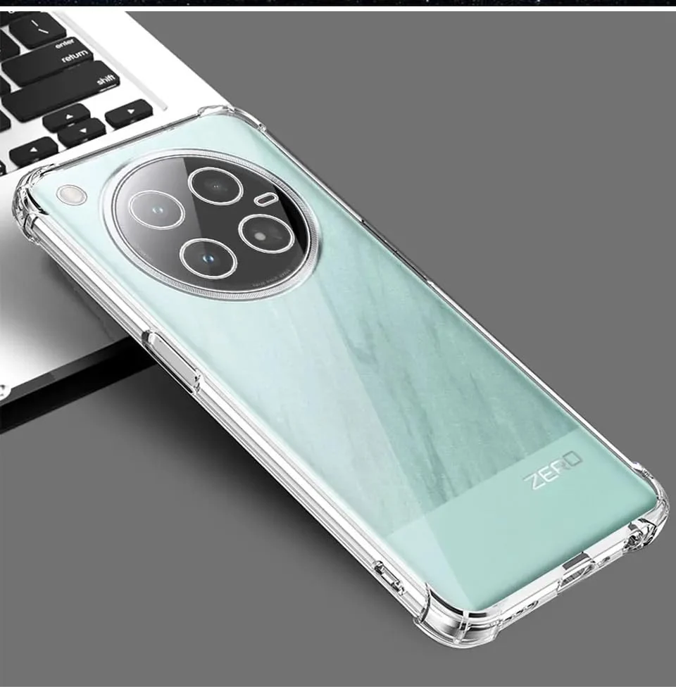 DL3 Mobilak Clear Protective Case for infinix zero 40 - Clear