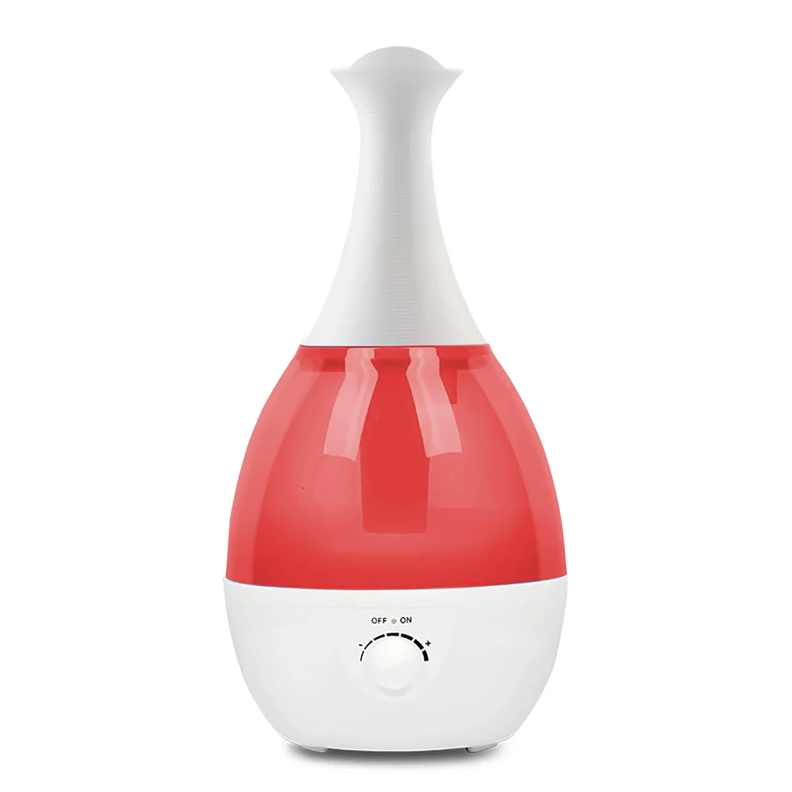 Mobigon 2.6 Litres Humidifier for Room, Cool Mist Ultrasonic Humidifier / Essential Oil Diffuser, Super Quiet 360°Nozzle, Colorful Change, Auto Shut Off&UV Light& - C.Orange