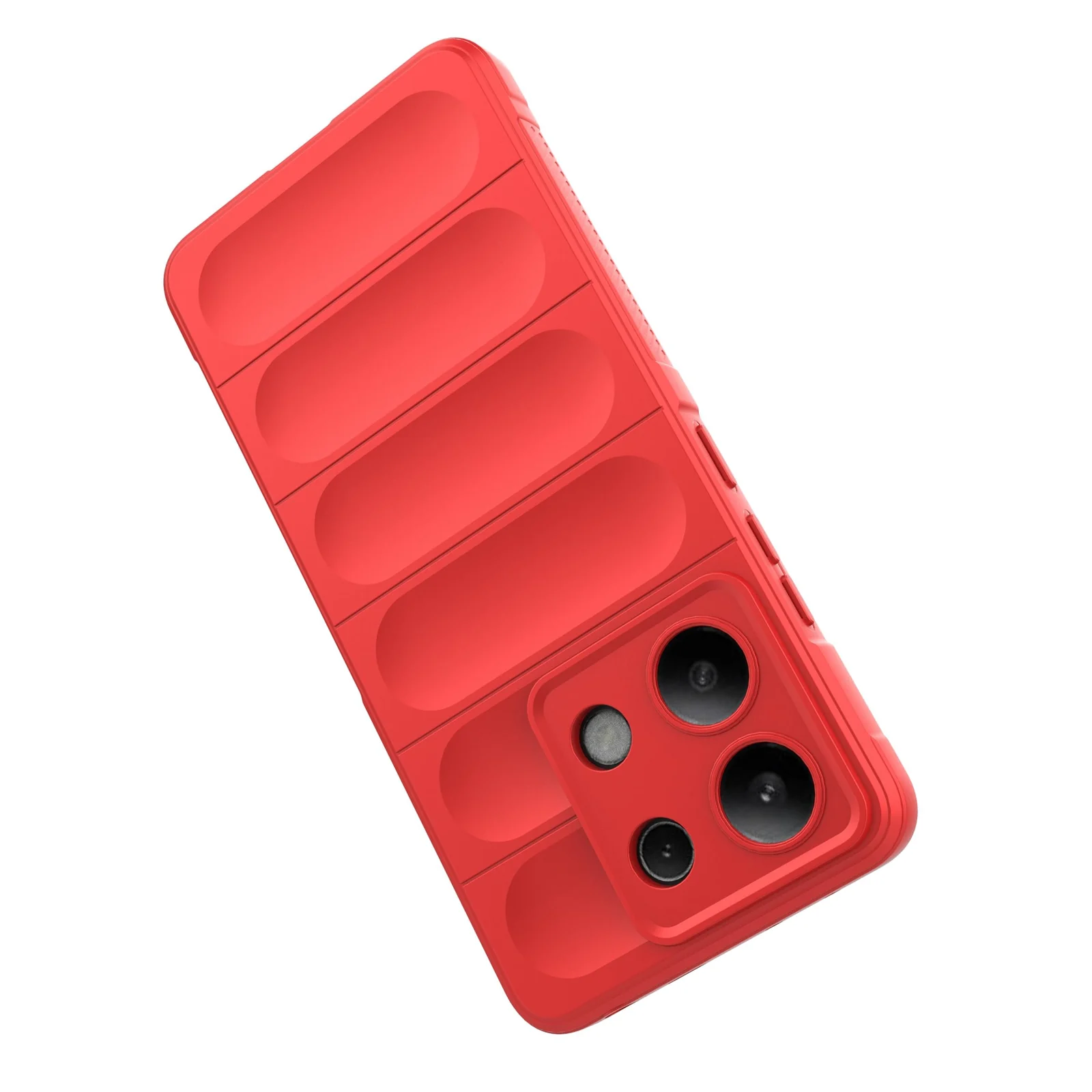 DL3 Mobilak Rugged Protective Case for Xiaomi Redmi Note 13 4G, Camera protection, Shock-absorbing protection, Non-slip grip - Red