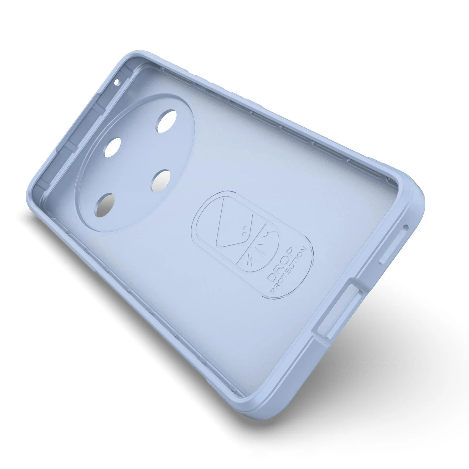 DL3 Mobilak Soft Silicone Protective Case for Honor X9b / Honor Magic 6 Lite 5G / Honor X50 with Camera Protection and Shockproof Design - Baby Blue