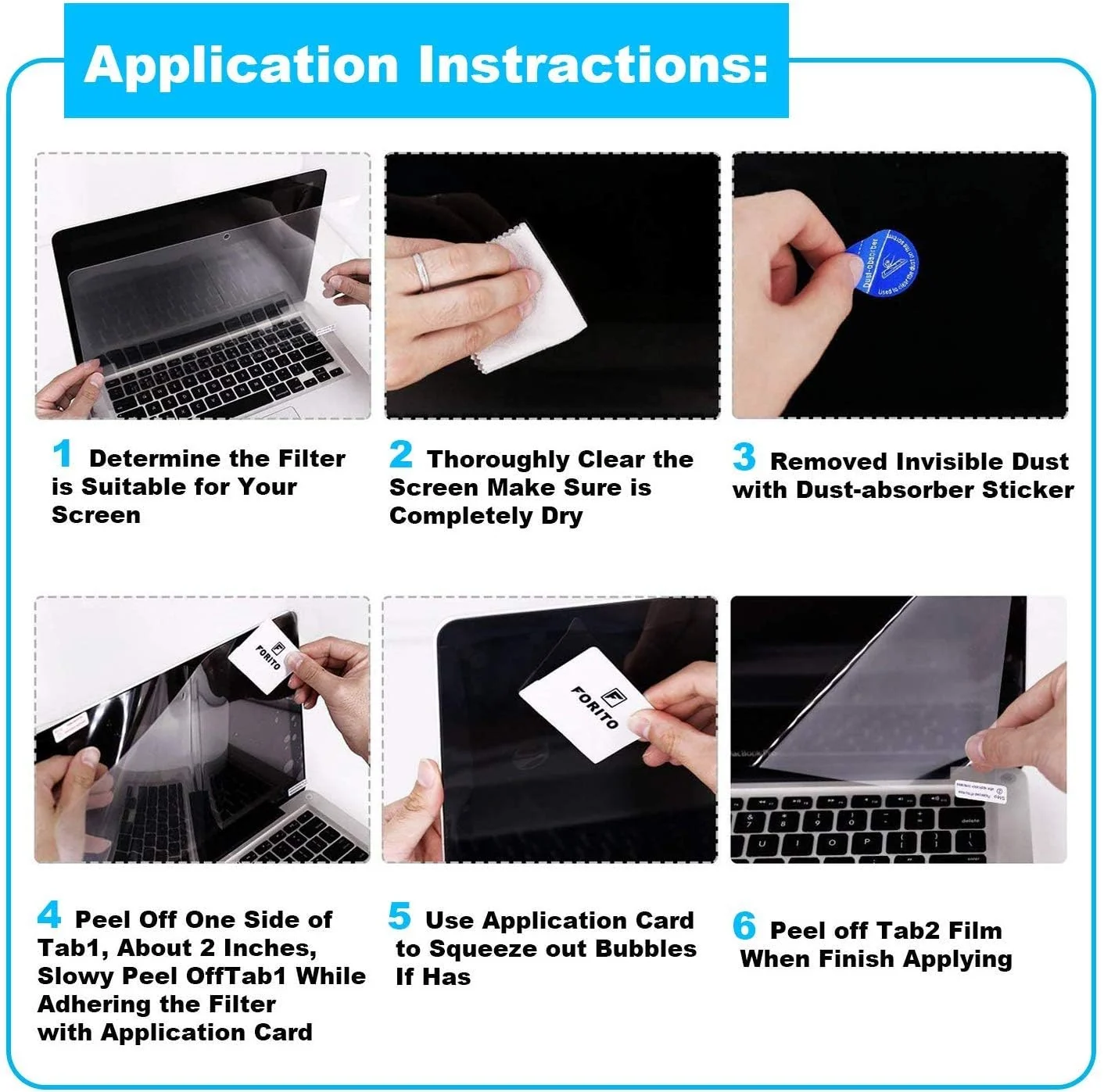 DL3 Mobilak Compatible with MacBook Pro 15 Inch Screen Protector, Eye Protection Anti Glare Film/Anti Scratch Matte Laptop Screen Protector for MacBook Pro 15''(2016-2019) - Clear