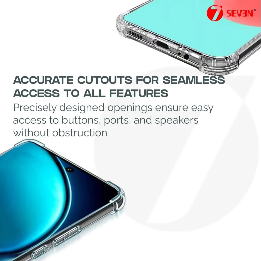DL3 Mobilak Case Compatible with Tecno Spark 30 Pro 4G, Cover Silicone TPU Gorilla Anti-shock Protector Camera Shockproof Corners - Clear