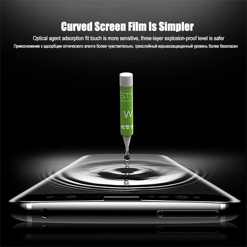 DL3 Mobilak Privacy Screen Protector for realme 11 Pro Plus/realme 11 Pro 5G UV Glass Fingerprint Reader Support 3D Curved Anti-Spy Tempered Glass Screen Protector - Black