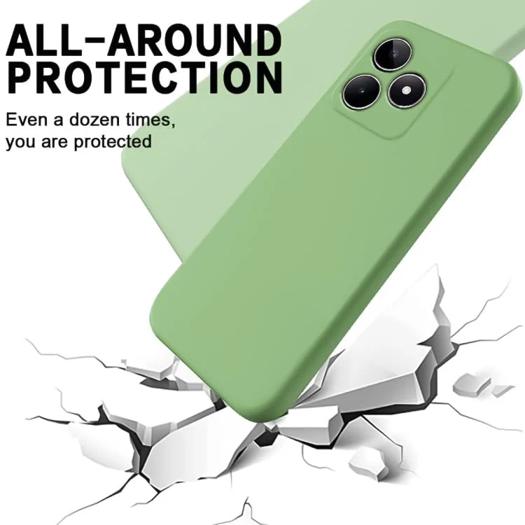 DL3 Mobilak Magnetic Car-Mount Case for realme C53 / Narzo N53 with Built-In Kickstand and Ring Holder - Mint Green