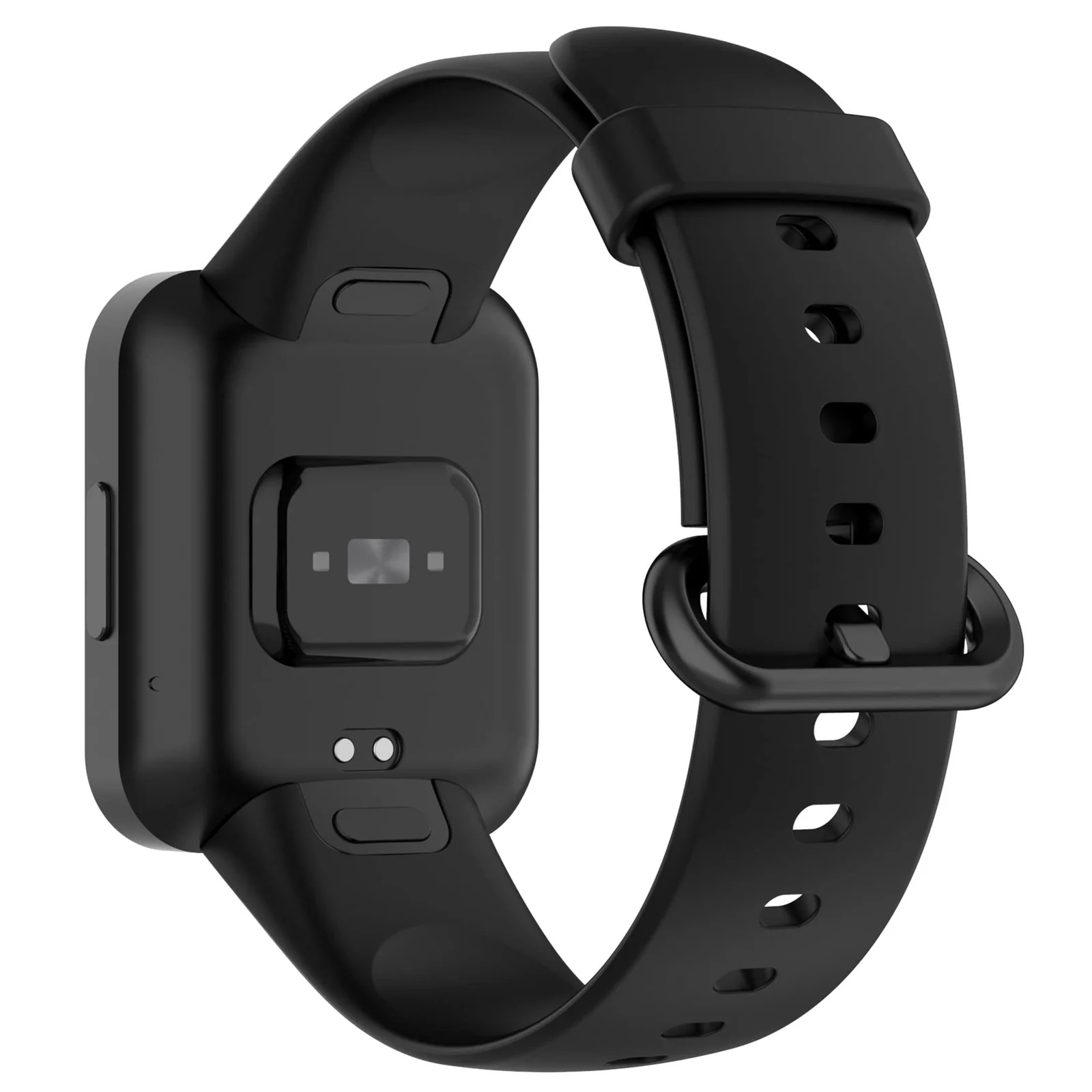 DL3 Mobilak Strap Compatible with Xiaomi Redmi Watch 2 Lite/Poco Watch/Redmi Watch 2 / Horloge 2 Soft Replacement Sport Silicone Strap - Black