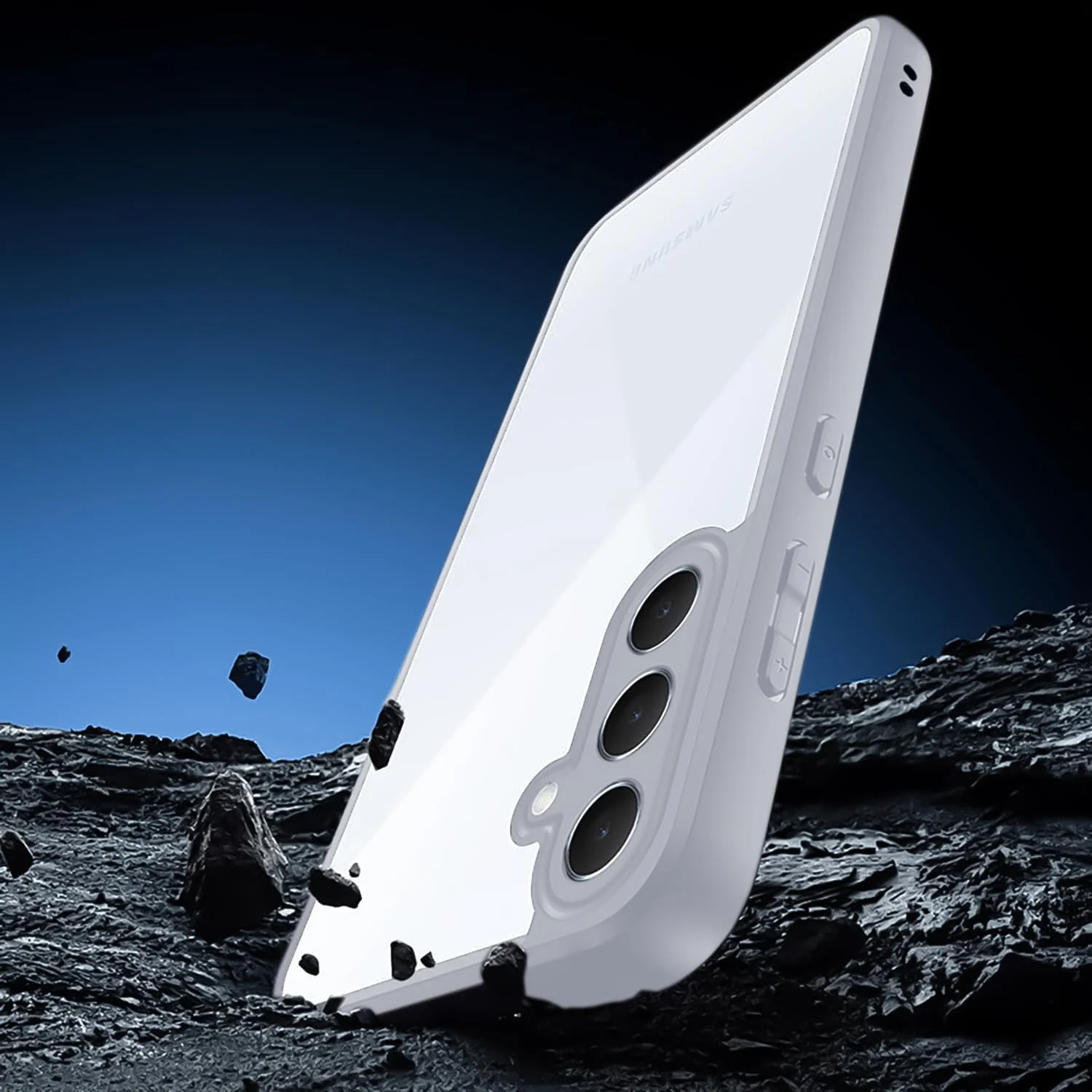 DL3 Mobilak Clear Protective Case for iPhone 7 Plus / iPhone 8 Plus - Gray