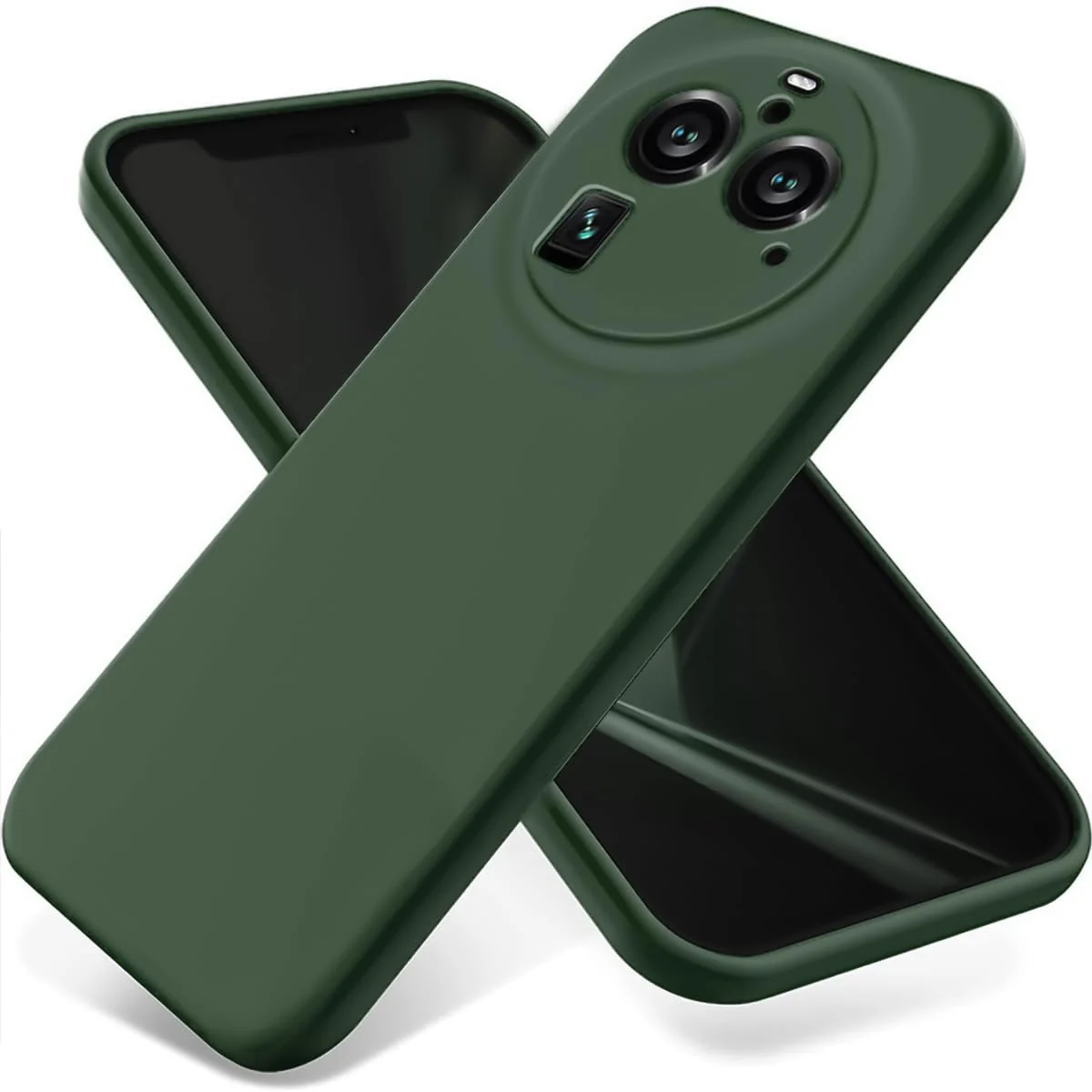 DL3 Mobilak Silicone Protective Case for OPPO Find X6 Pro - Green
