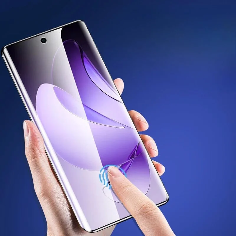 DL3 Mobilak Screen Protector for OPPO Reno 13 Pro, Tempered Glass Screen Saver Premium HD Protective, Scratch Resistant, NO-Bubble, 9H Hardness, Full Coverage Film - Clear