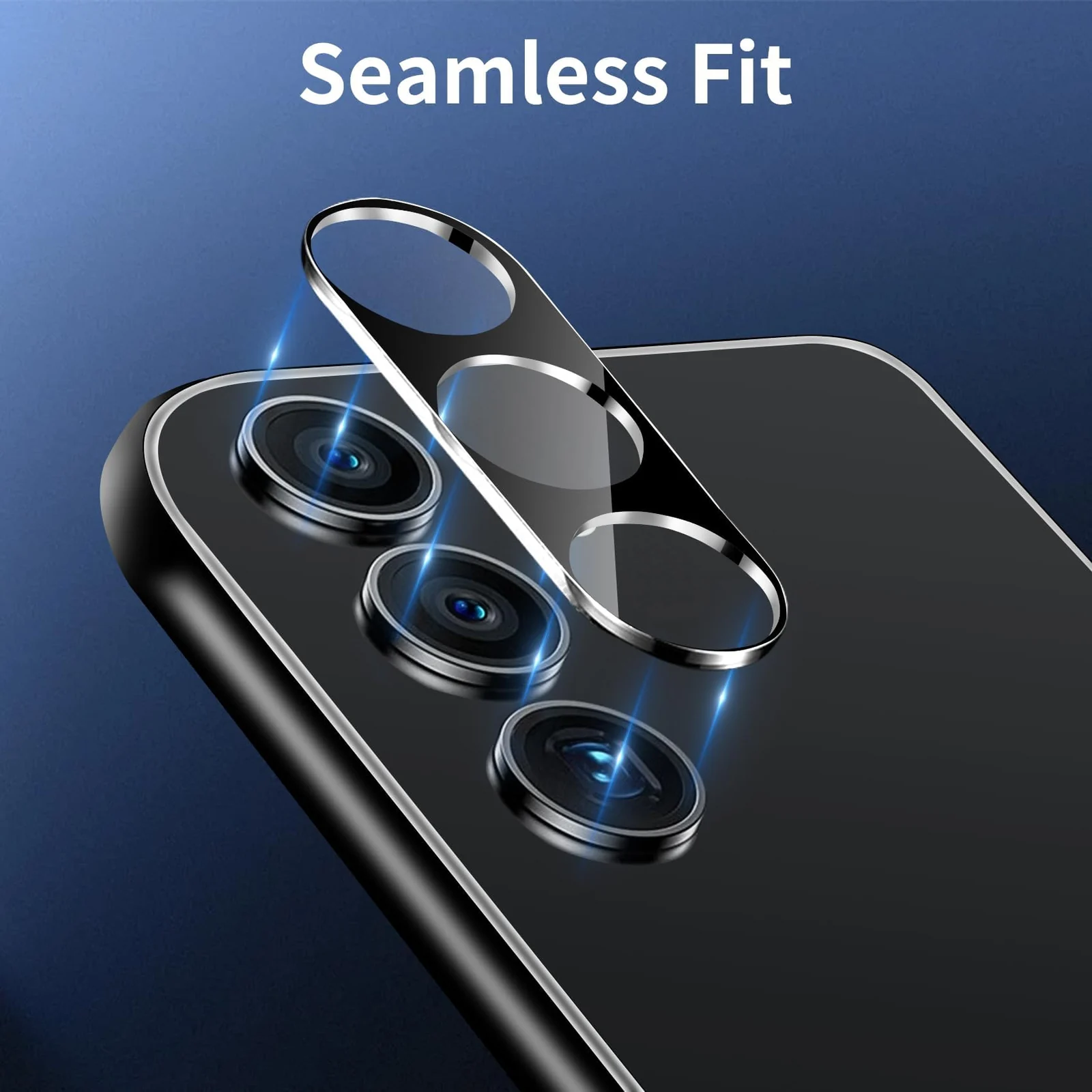 DL3 Mobilak Samsung Galaxy A15 5G Camera Lens Protector Tempered Glass Screen Protector HD [Full Coverage][Anti-Scratch] Drop Protection Ultra Clear/Thin Lens Protector Case - Black