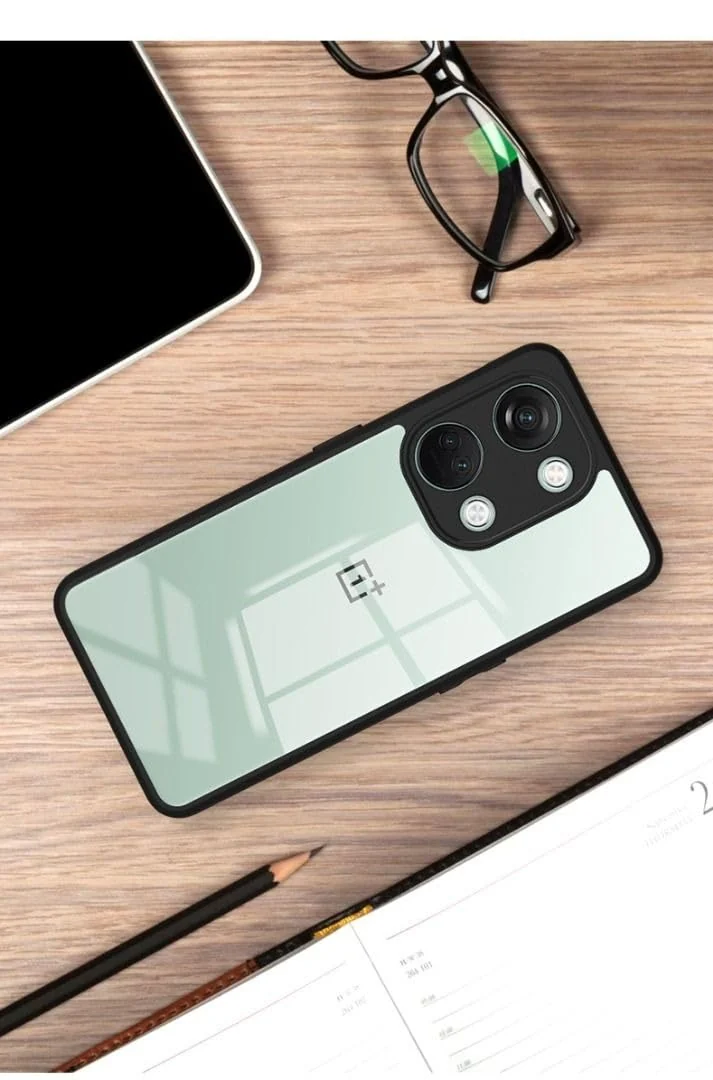 DL3 Mobilak Clear TPU Case for OnePlus Nord 3 / OnePlus Ace 2V, Camera protection, Shock-absorbing protection, Scratch-resistant surface - Black