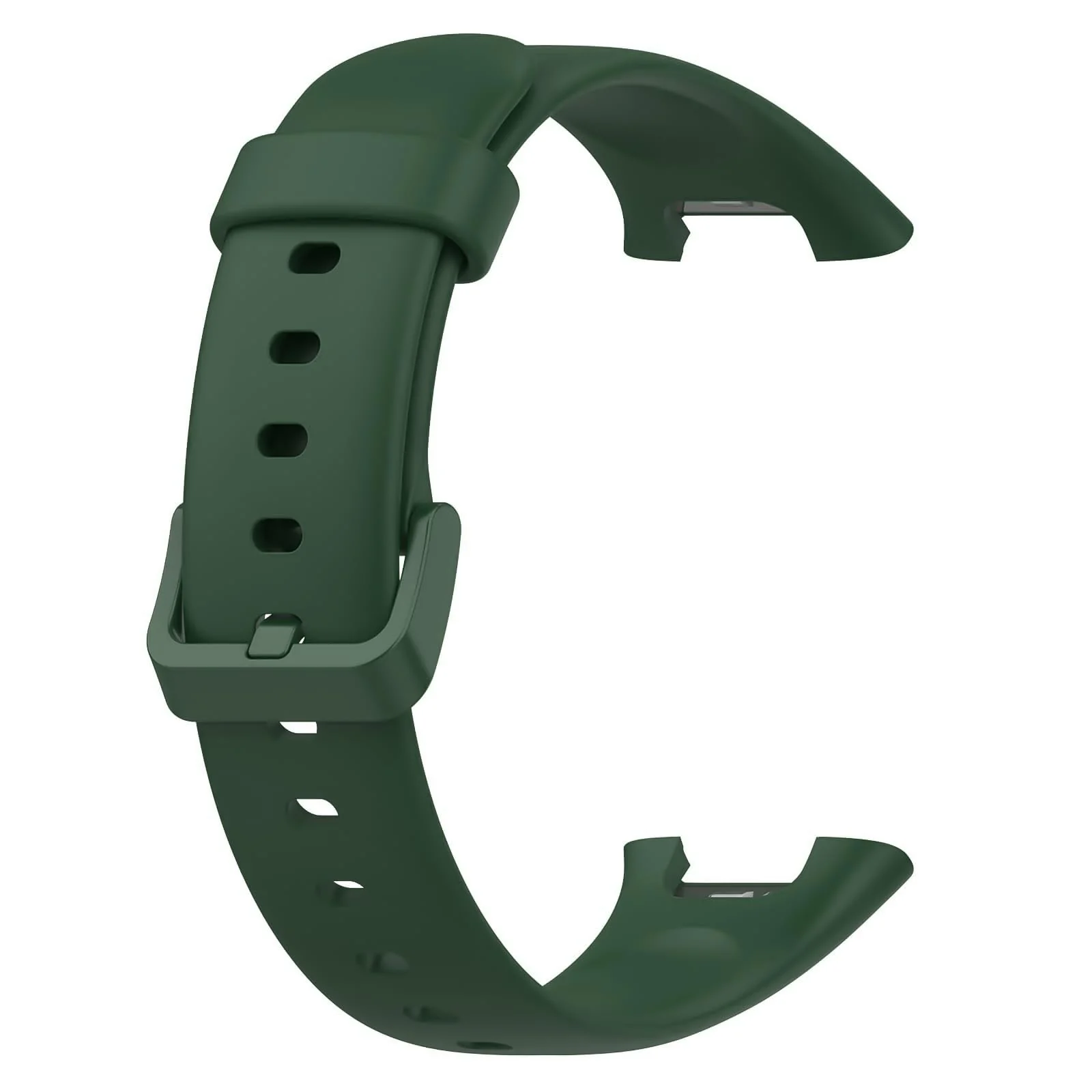 DL3 Mobilak Bands Compatible with Xiaomi Mi Band 7 Pro Watch Replacement Soft Durable Colourful Silicone Watch Band Sports Strap Wristband for Mi Band 7 Pro Smartwatch Accessories - Dark Green