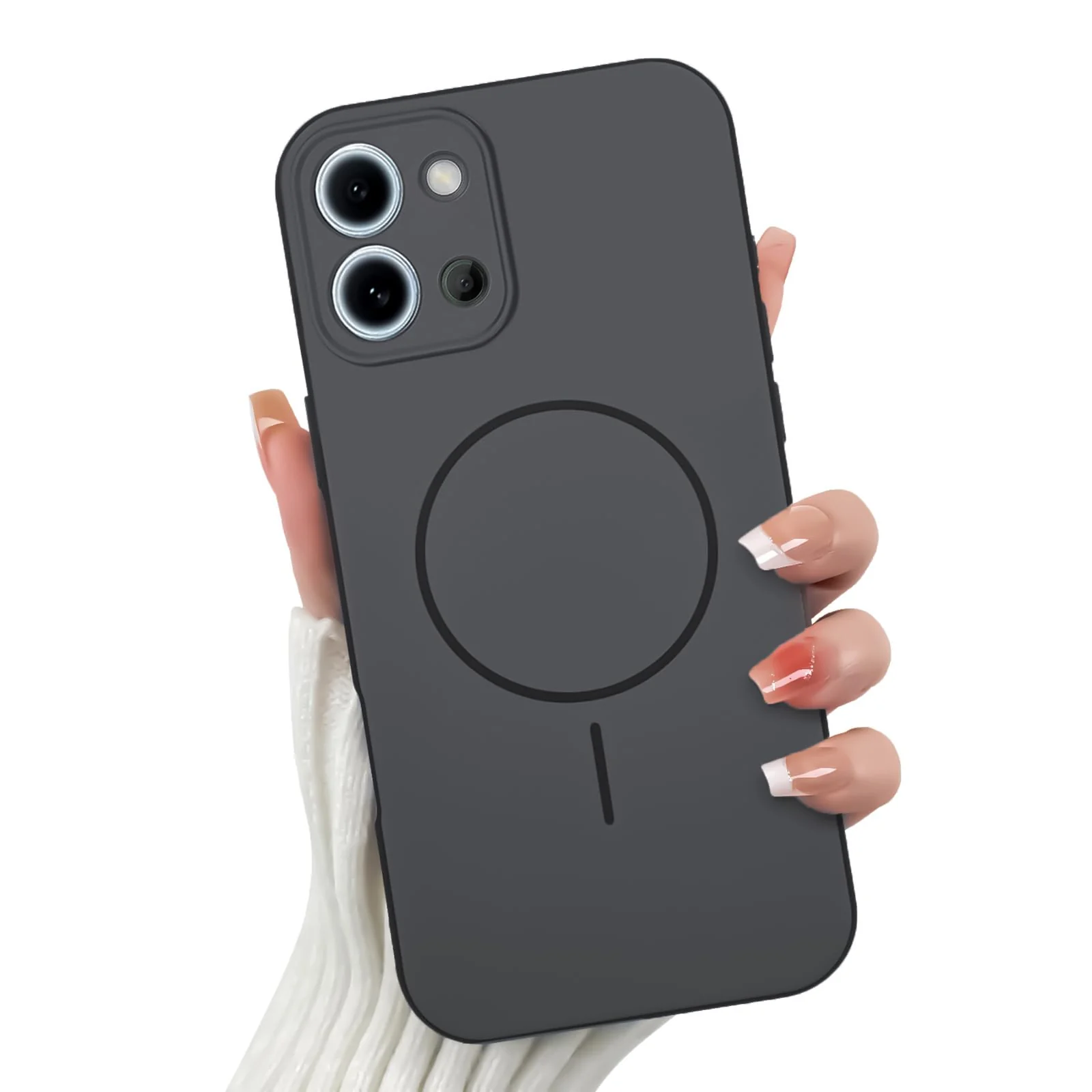 Xiaomi Redmi 15C 4G / 5G — DL3 Mobilak Case For Xiaomi Redmi 15C 4G/5G Slim Design [Not Compatible with MagSafe] Soft Silicone Case Flexible TPU Anti-Scratch Protective Cover with Full Camera Protection