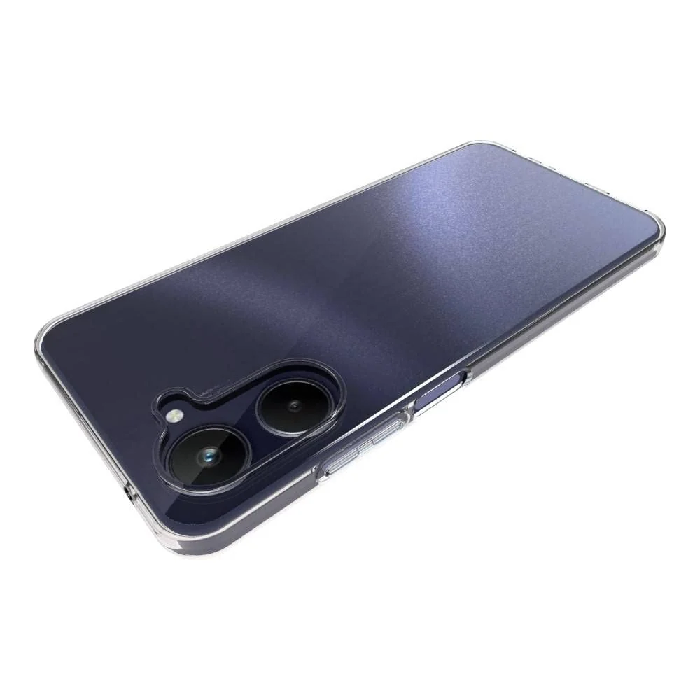 DL3 Mobilak Case Compatible with OPPO realme C33 4G / C33 2023 Case Crystal Soft TPU Gel Case Flexible Silicone Anti-Scratch Camera Protection TPU Cover - Clear