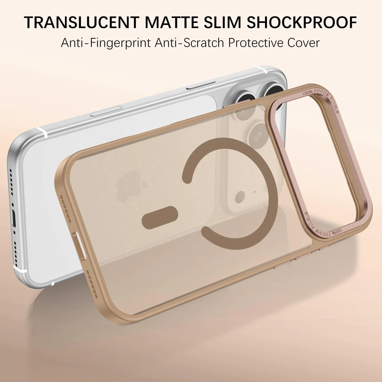 DL3 MOBILAK Protective Phone Case for Apple iPhone 18 Pro and 17 Pro - Desert