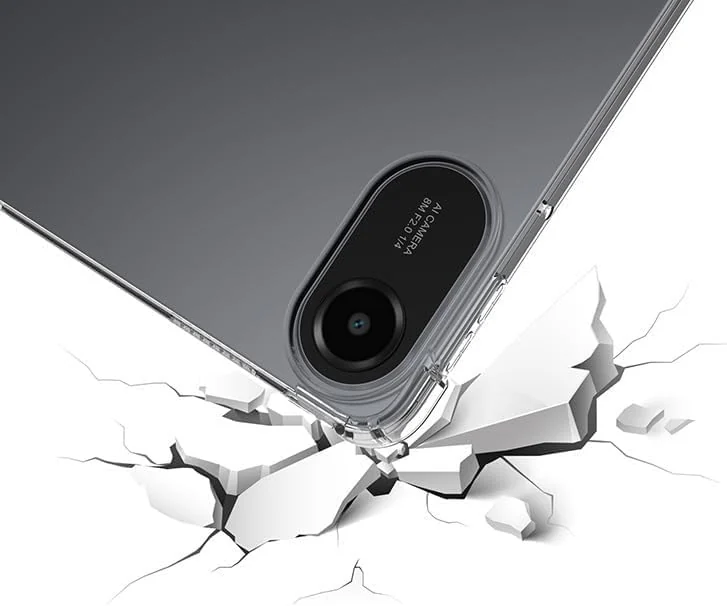 DL3 Mobilak Case For Xiaomi Redmi Pad 2 2025 11 inch Cover Case 8.7 inch Tablet Cover Ultra Thin Silicone Shockproof Back Shell HD TPU Protective Cover - Clear