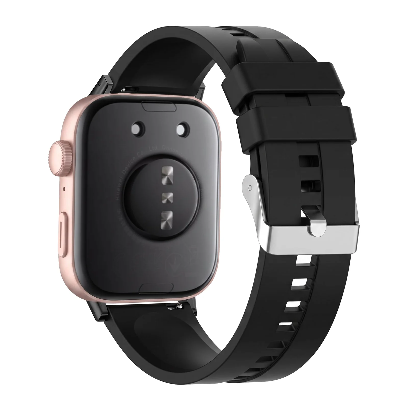 MOBIGON Soft TPU Silicone Sport Strap for Huawei Watch Fit 3 / 4 / 4 Pro / 5 / 5 Pro, Black