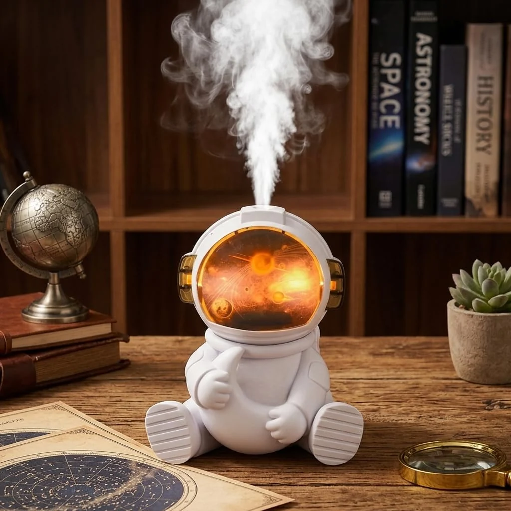 MOBIGON Astronaut 220 ml USB Humidifier, Style-4