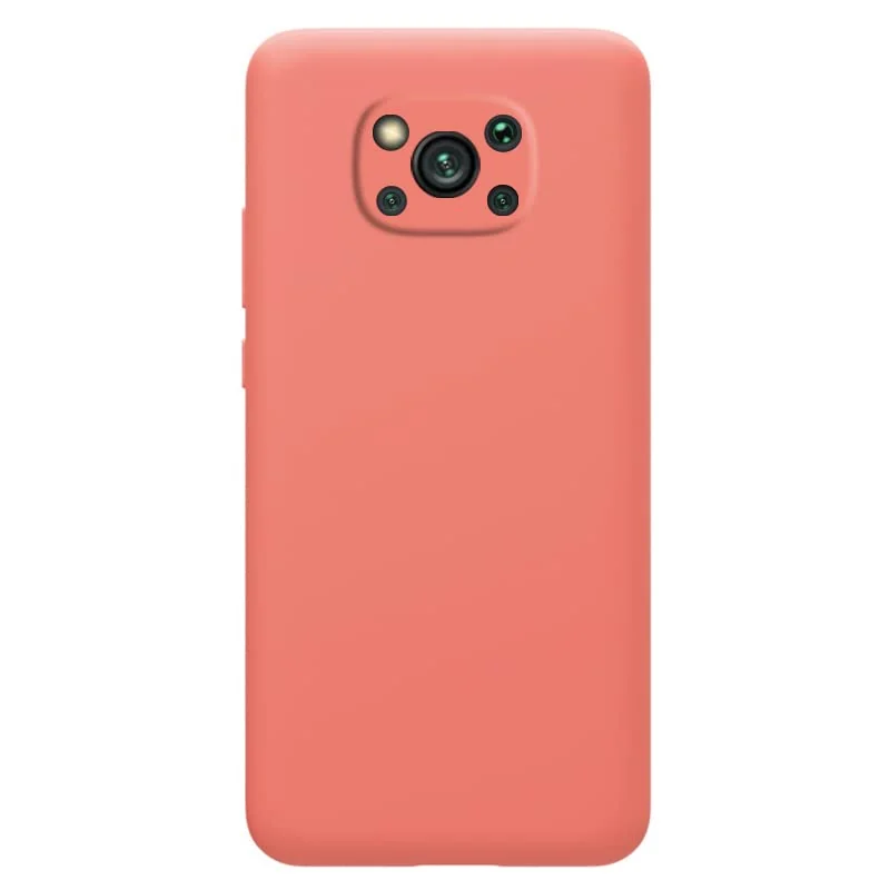 Dl3 Mobilak Xiaomi Poco X3 / Poco X3 pro Case,Soft Flexible Silicone Gel Rubber Bumper Cover,Slim Fit Full Body Shockproof Protective Phone Case (Purple)