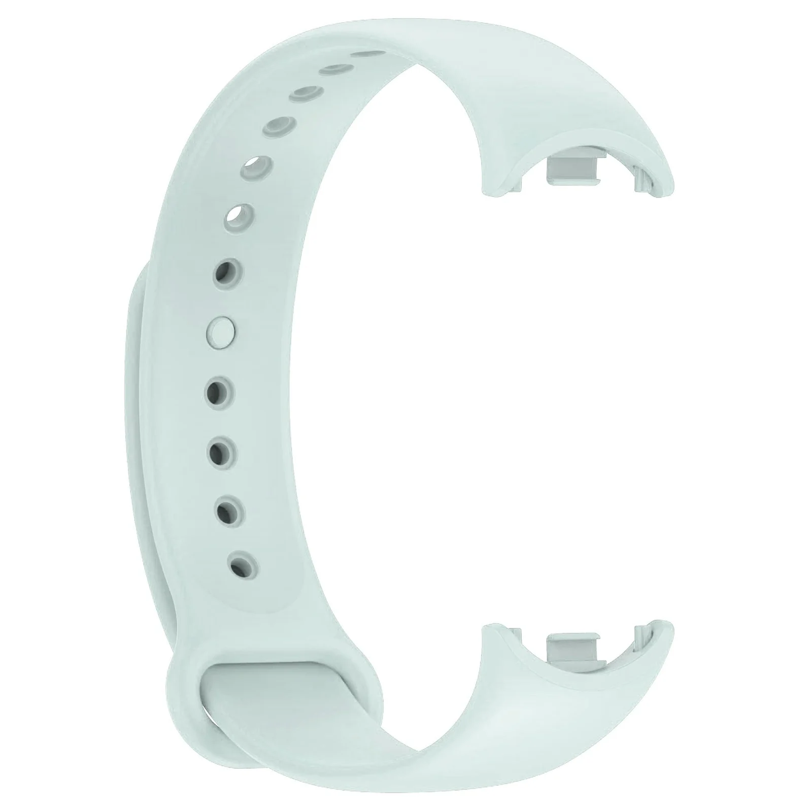 DL3 Mobilak Band Compatible with Xiaomi Mi Band 10/9/8 Replacement Strap, Silicone Skin-Friendly Wrist Strap Adjustable Sports Wristbands for Women Men Xiaomi Smart Band 8/9/10 - Black