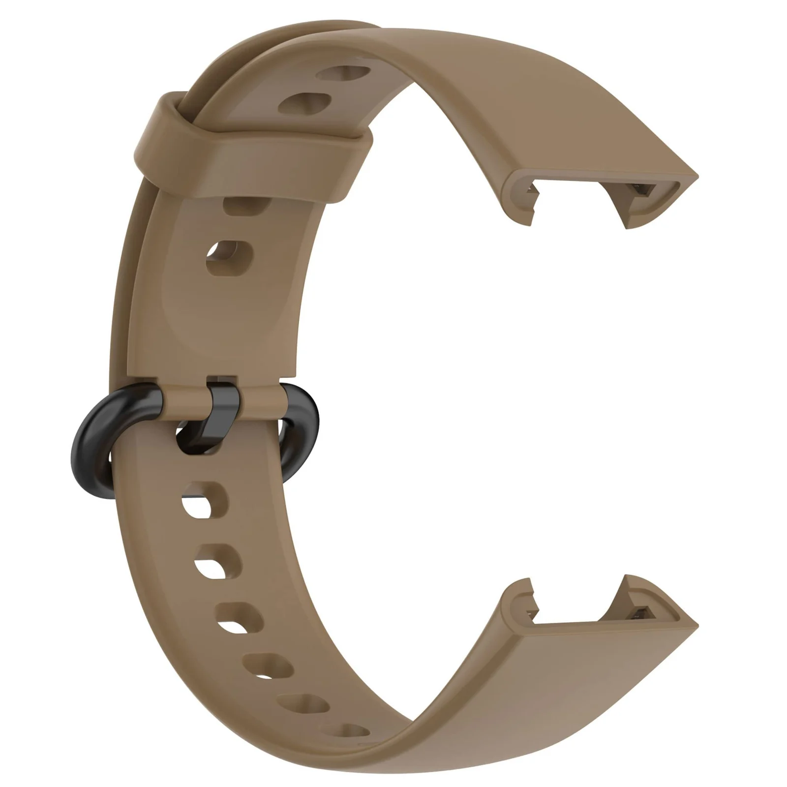 DL3 Mobilak Strap Compatible with Xiaomi Redmi Watch 2 Lite/Poco Watch/Redmi Watch 2 / Horloge 2 Soft Replacement Sport Silicone Strap - Brown