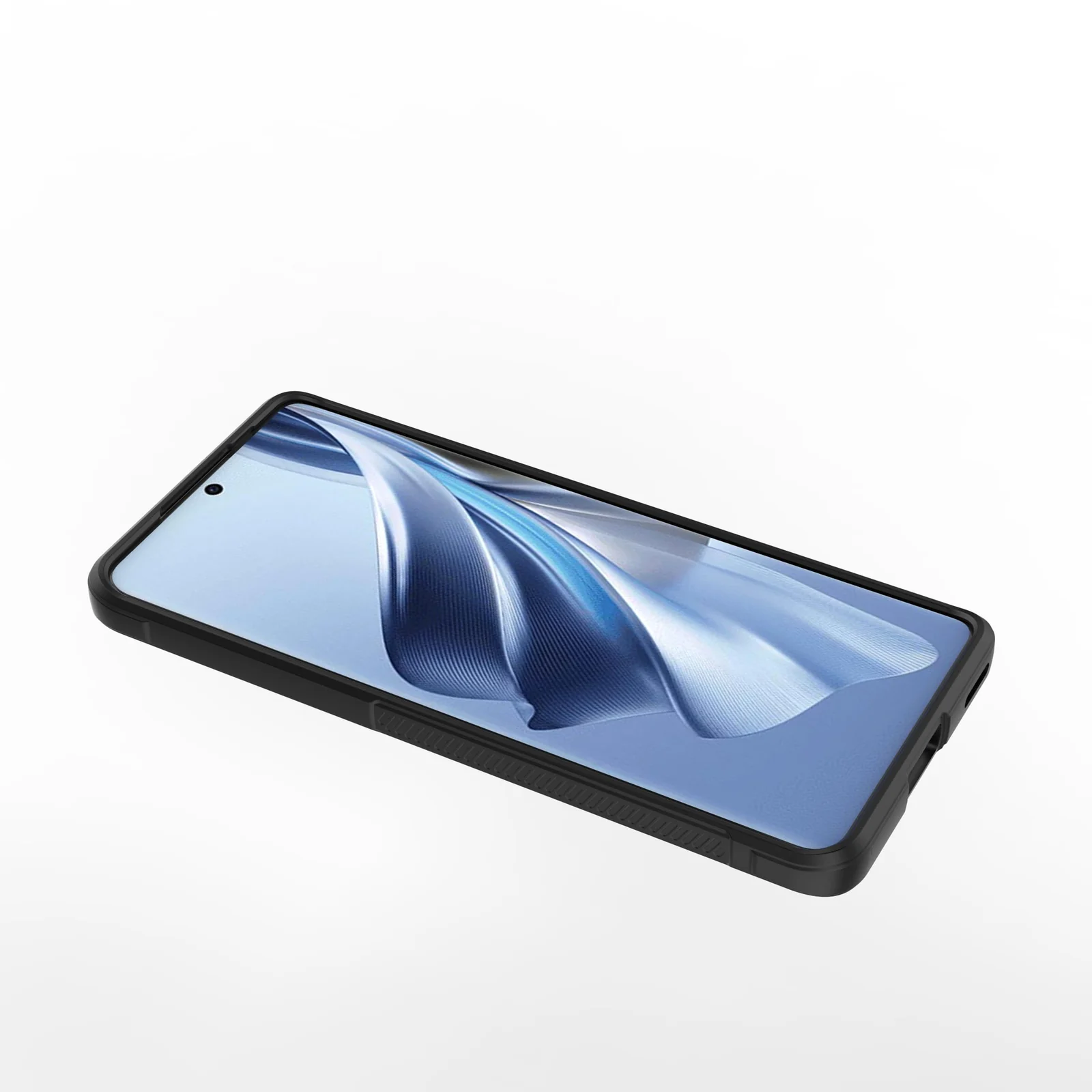 DL3 Mobilak Soft Silicone Protective Case for OPPO Reno 10 5G / OPPO Reno 10 Pro 5G with Camera Protection and Shockproof Design - Black