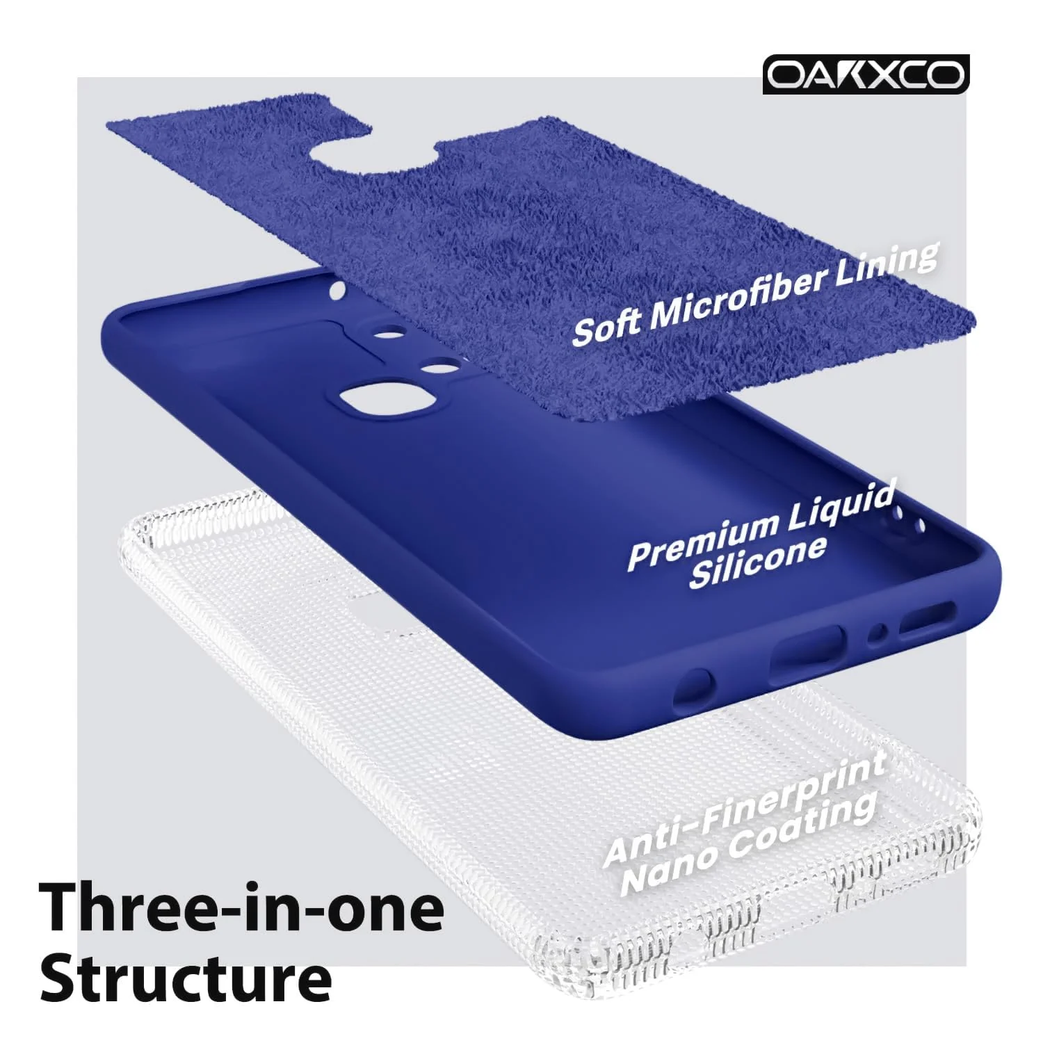 DL3 Mobilak Soft Silicone Protective Case for Samsung Galaxy A21s with Microfiber Lining and Shockproof Design - Pepsi