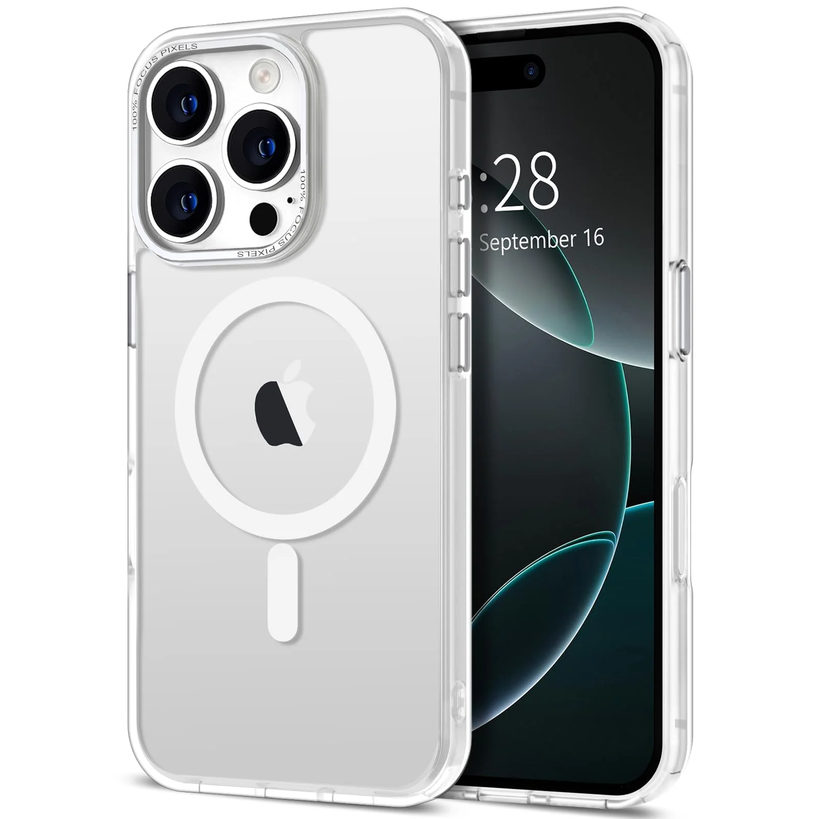 DL3 MOBILAK Protective Phone Case for Apple iPhone 16 Pro Max - White