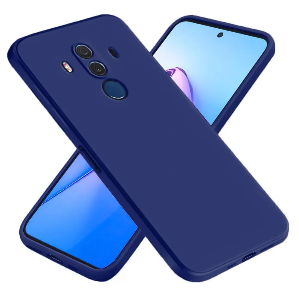 Dl3 Mobilak Huawei Mate 10 Pro Case,Soft Flexible Silicone Gel Rubber Bumper Cover,Full Body Shockproof Protective Phone Case (Cashmere)
