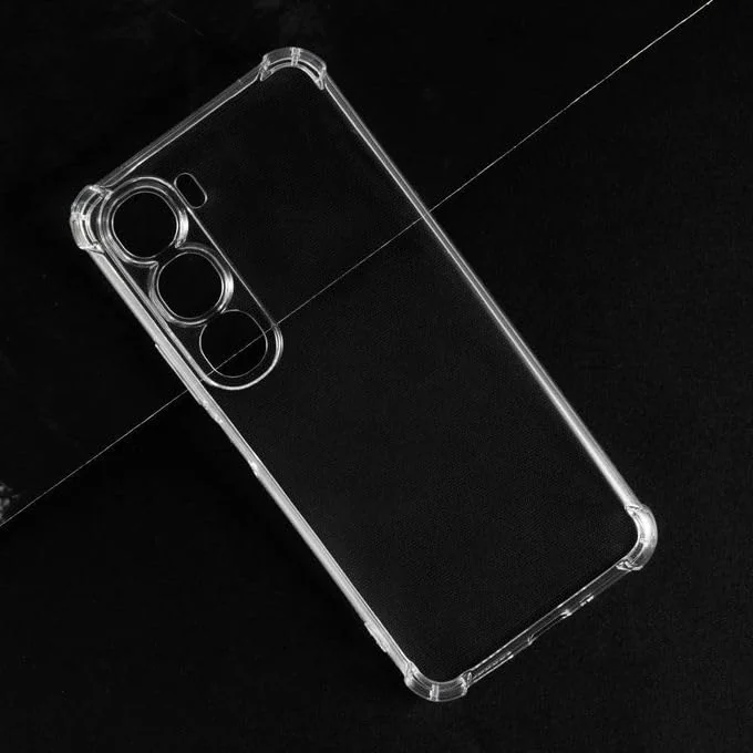 DL3 Mobilak Clear TPU Protective Case for vivo Y21D 5G / Y31 5G with Camera Protection and Shockproof Design - Clear