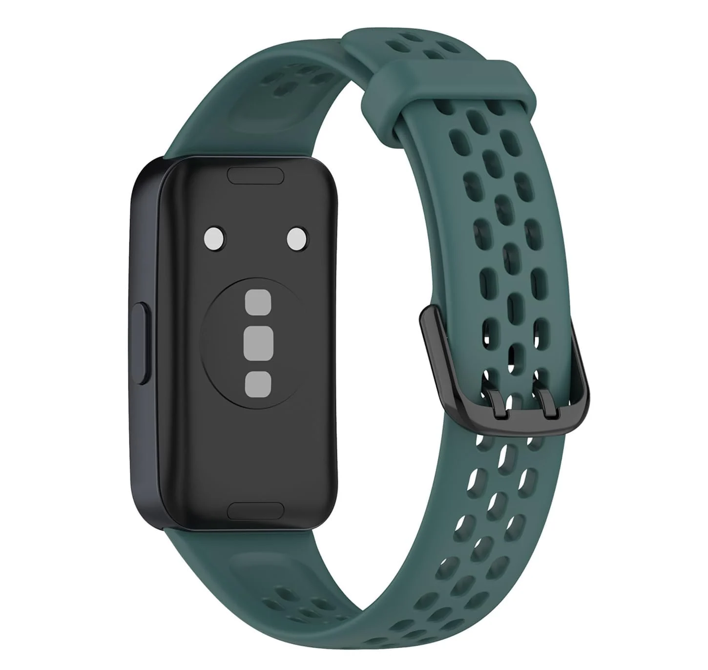 DL3 Mobilak Strap for HUAWEI Band 9 / HUAWEI Band 8 Replacement Band, Silicone Belt, Soft, Waterproof, Sweatproof, Easy to Put on and Take Off, HUAWEI Band 8/Band 9 Replacement Strap, Sport Band - Green