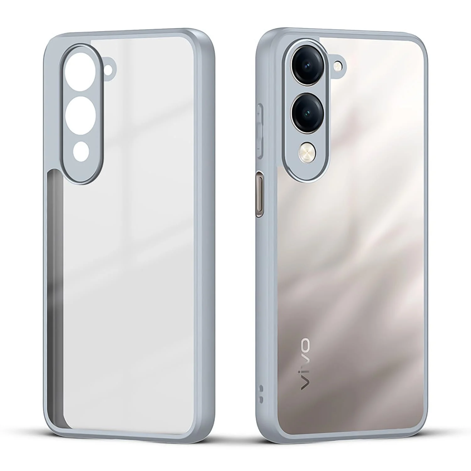 DL3 Mobilak Rugged Protective Case for vivo Y04 / vivo Y29s 5G, Camera protection, Shock-absorbing protection, Scratch-resistant surface - Gray
